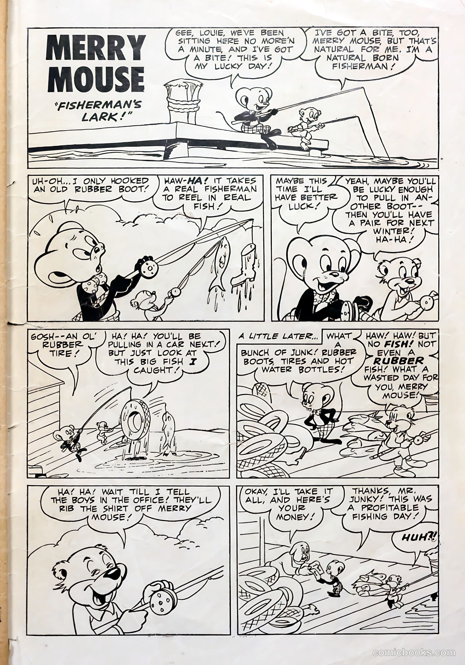 Funny Tunes #1 (1953) — page 35 of 36
