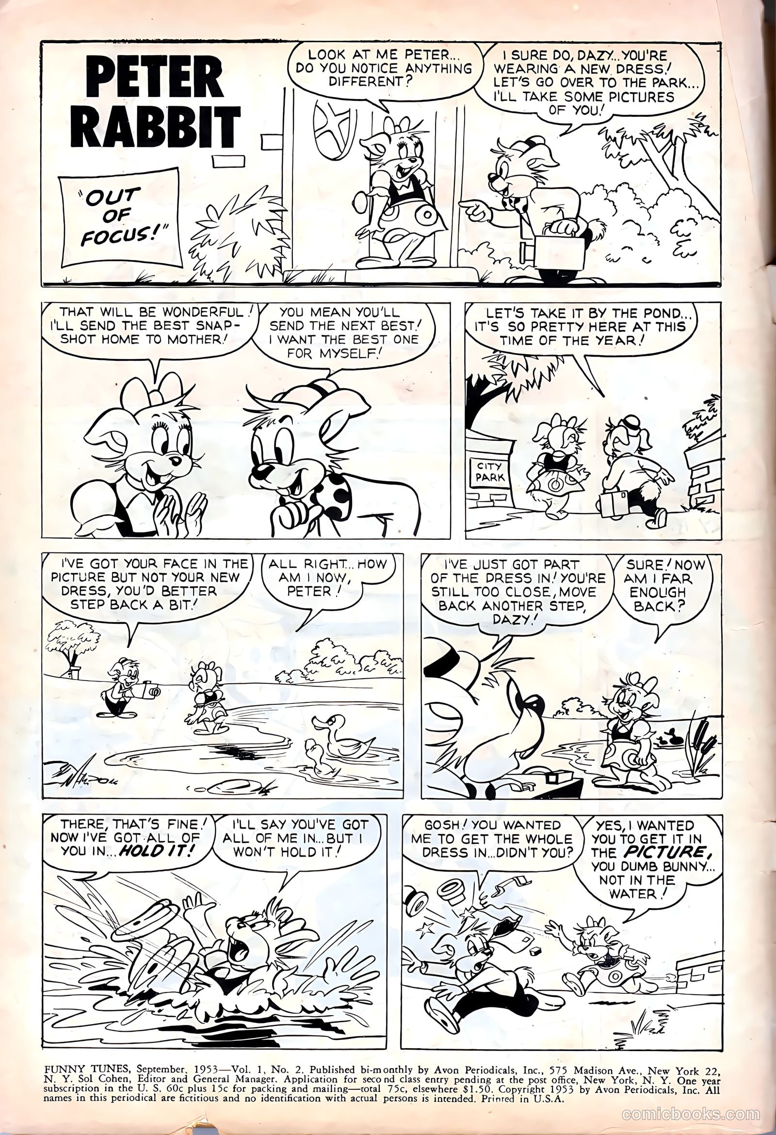 Funny Tunes #2 (1953) — page 2 of 37