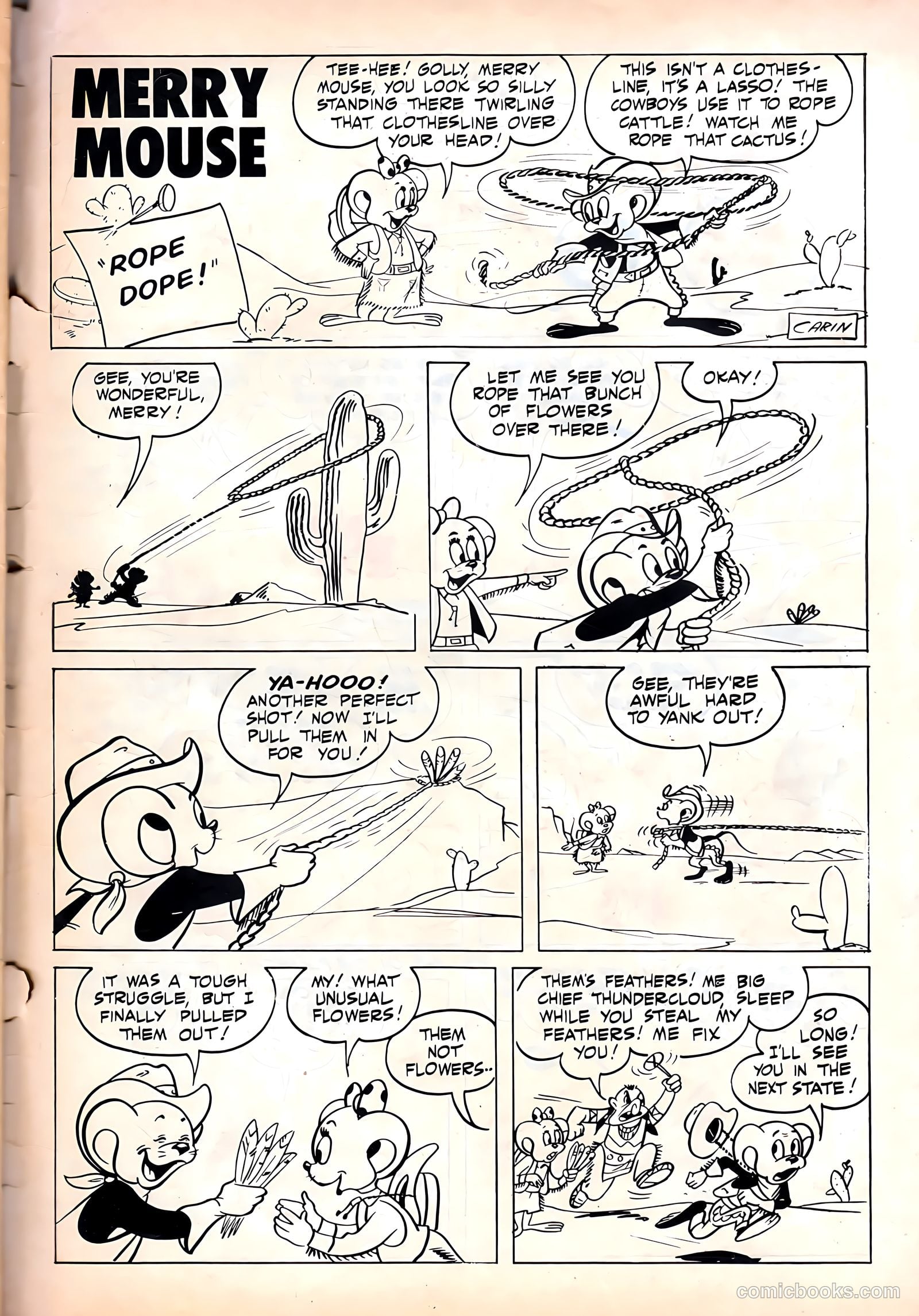 Funny Tunes #2 (1953) — page 35 of 37