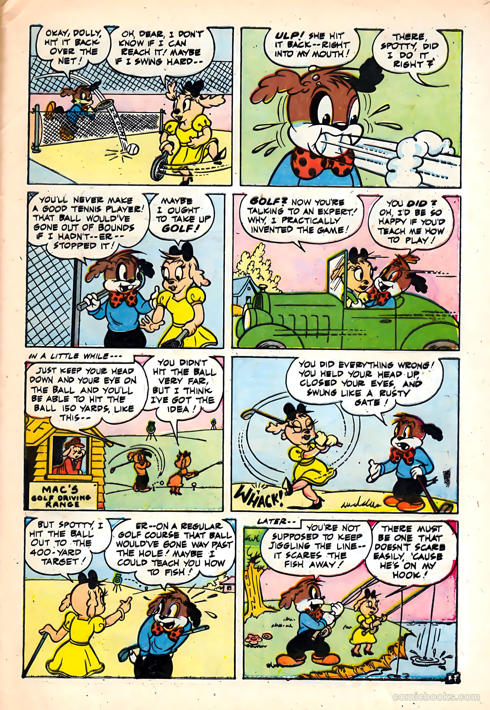 Funny Tunes #3 (1953) — page 33 of 36