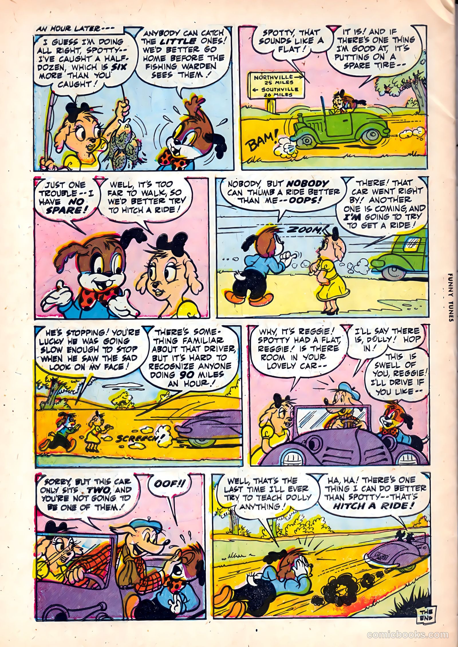 Funny Tunes #3 (1953) — page 34 of 36