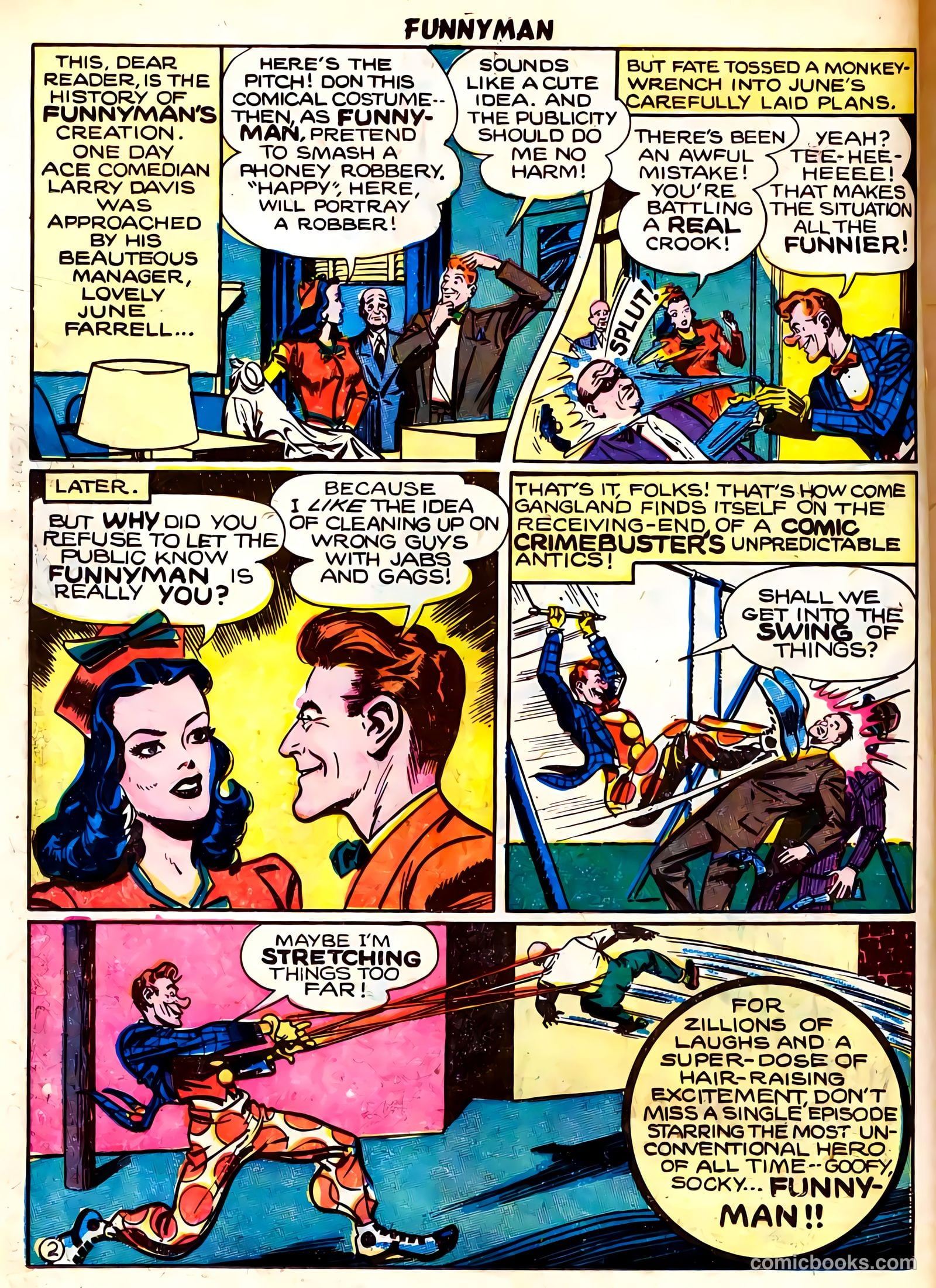 Funnyman #1 (1948) — page 4 of 36