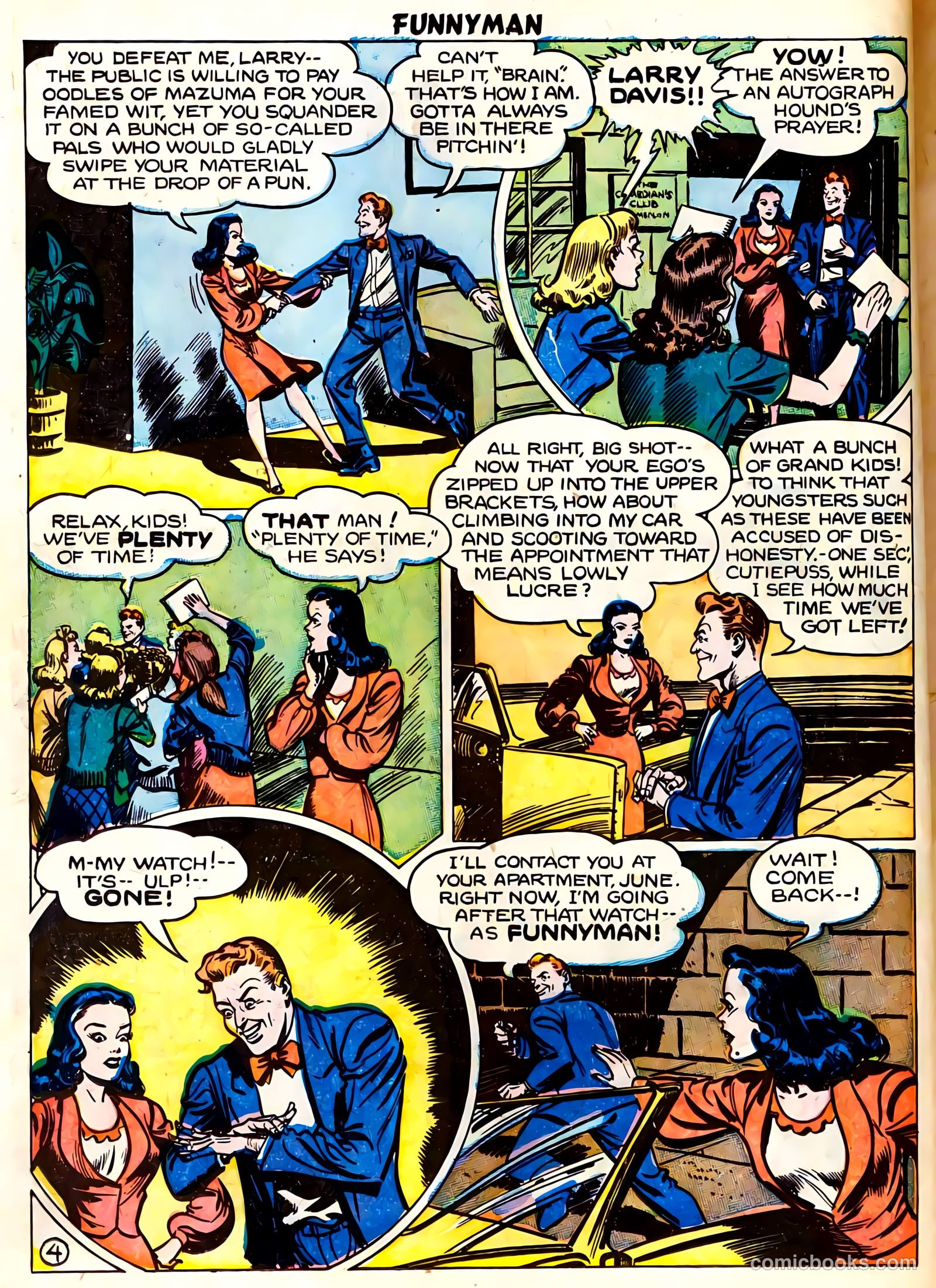Funnyman #1 (1948) — page 8 of 36