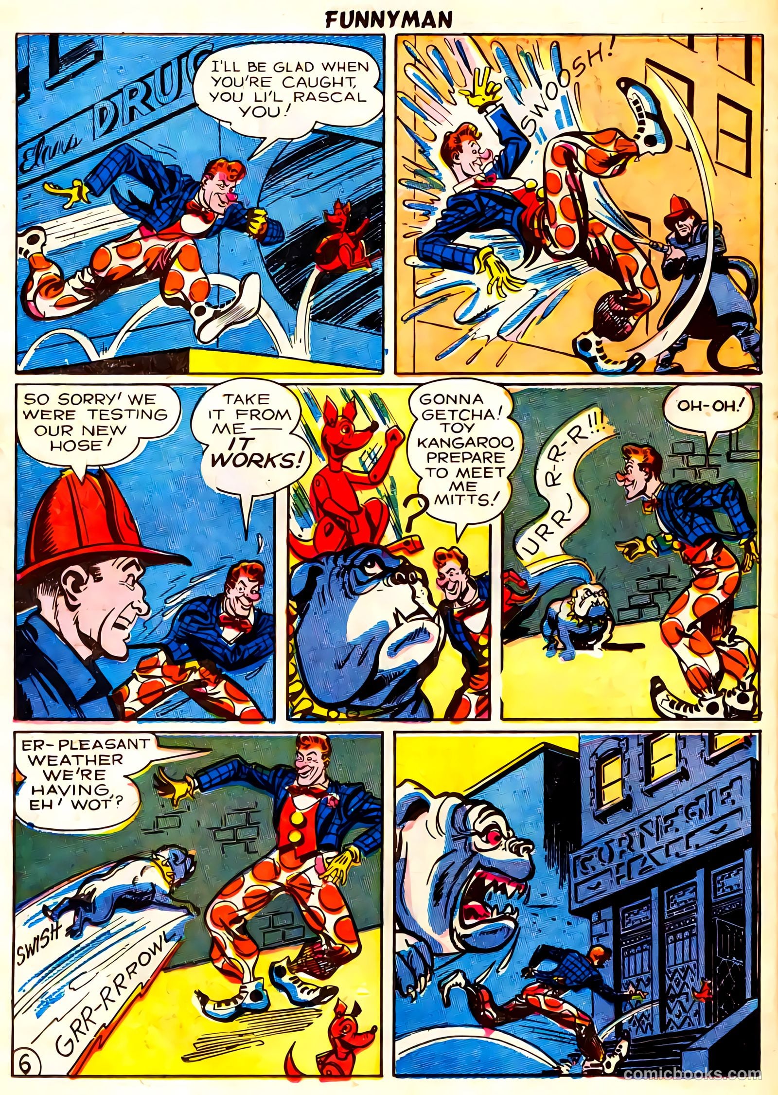 Funnyman #1 (1948) — page 32 of 36
