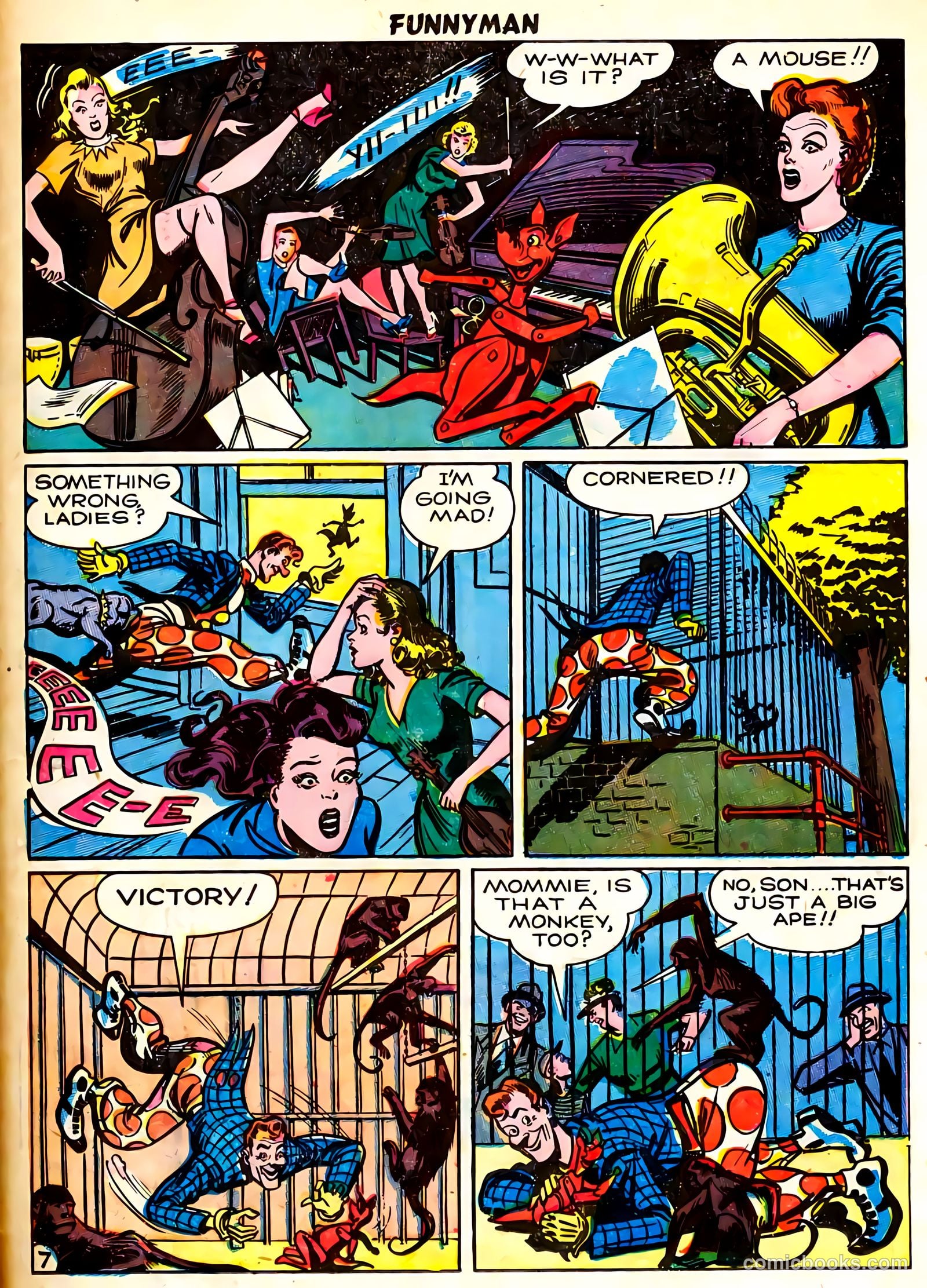 Funnyman #1 (1948) — page 33 of 36
