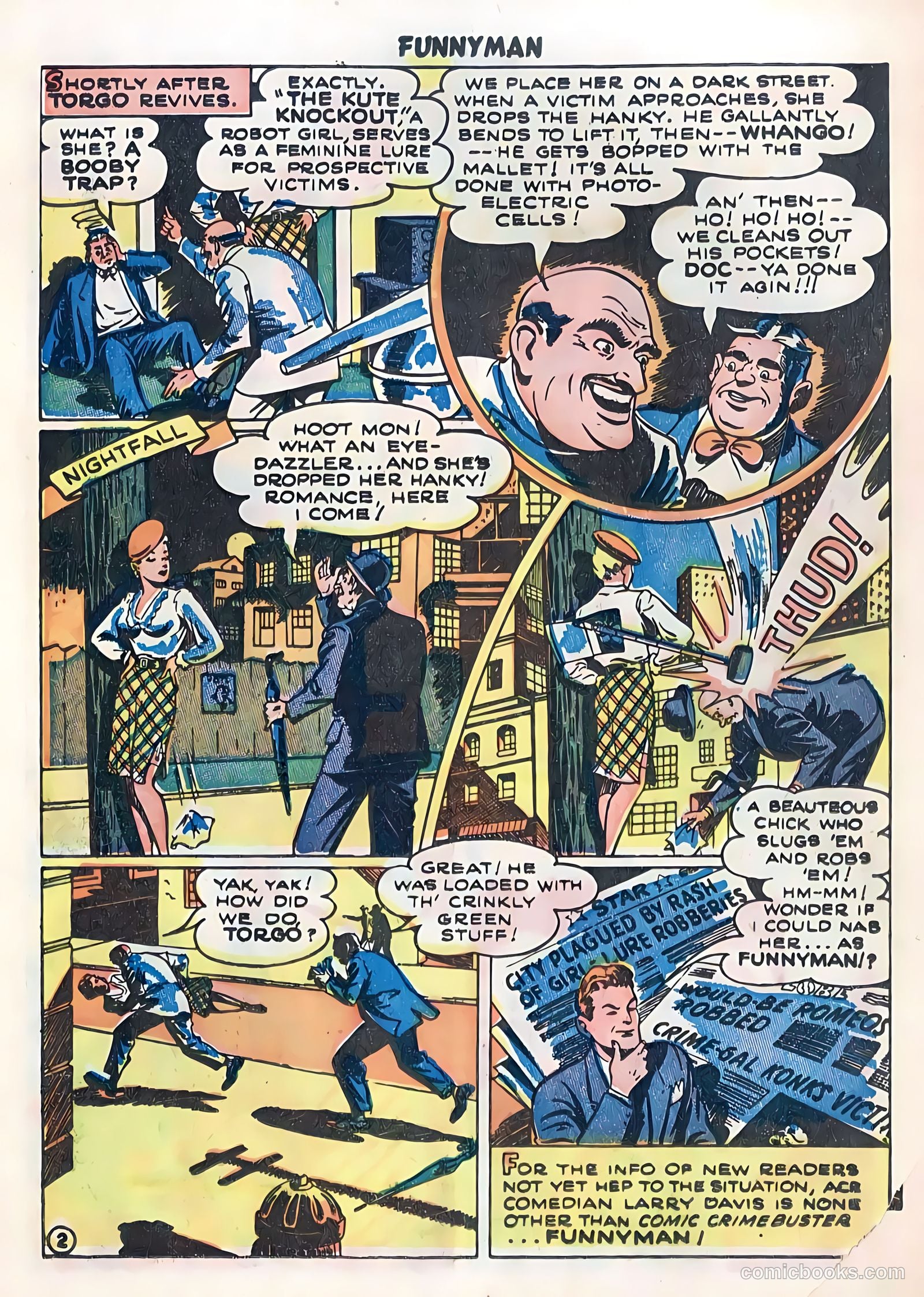 Funnyman #2 (1948) — page 31 of 36