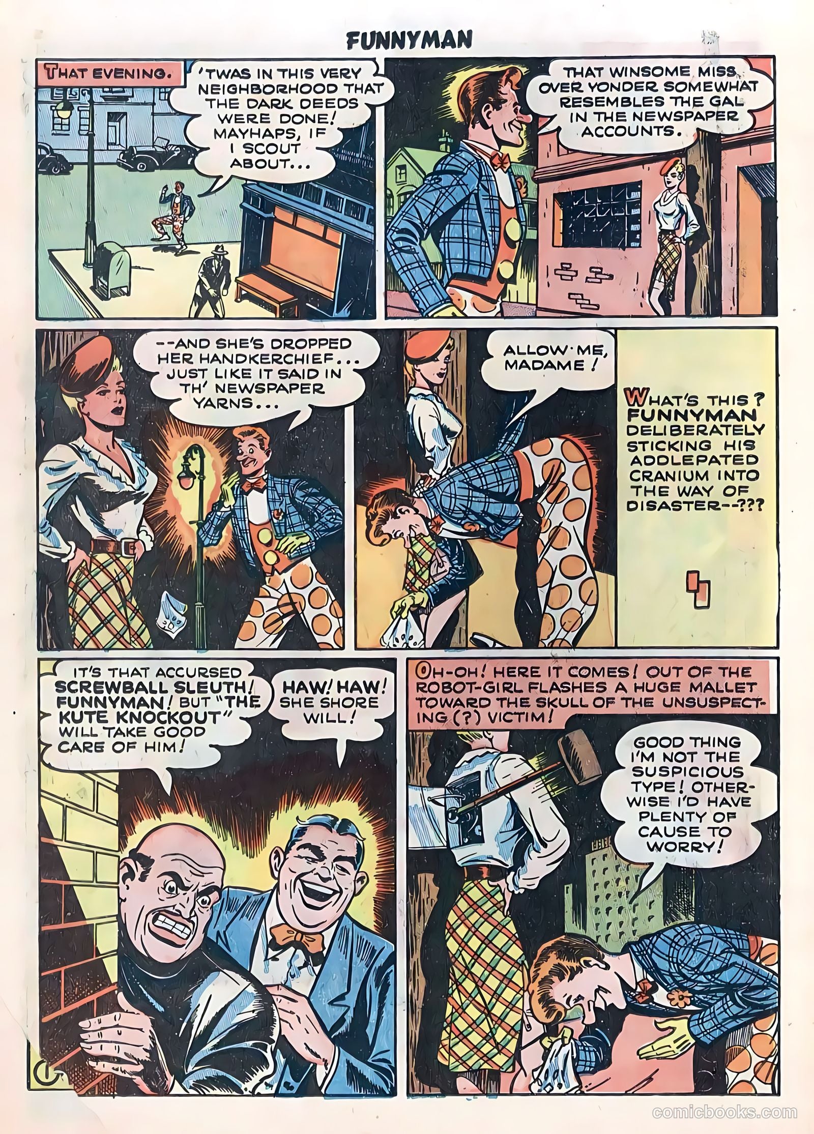 Funnyman #2 (1948) — page 32 of 36