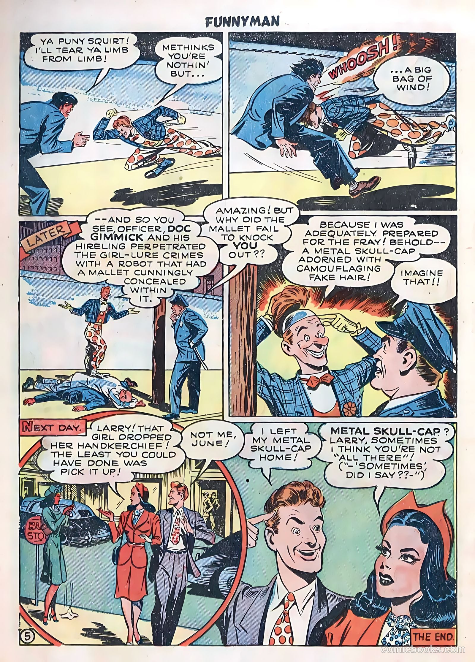 Funnyman #2 (1948) — page 34 of 36