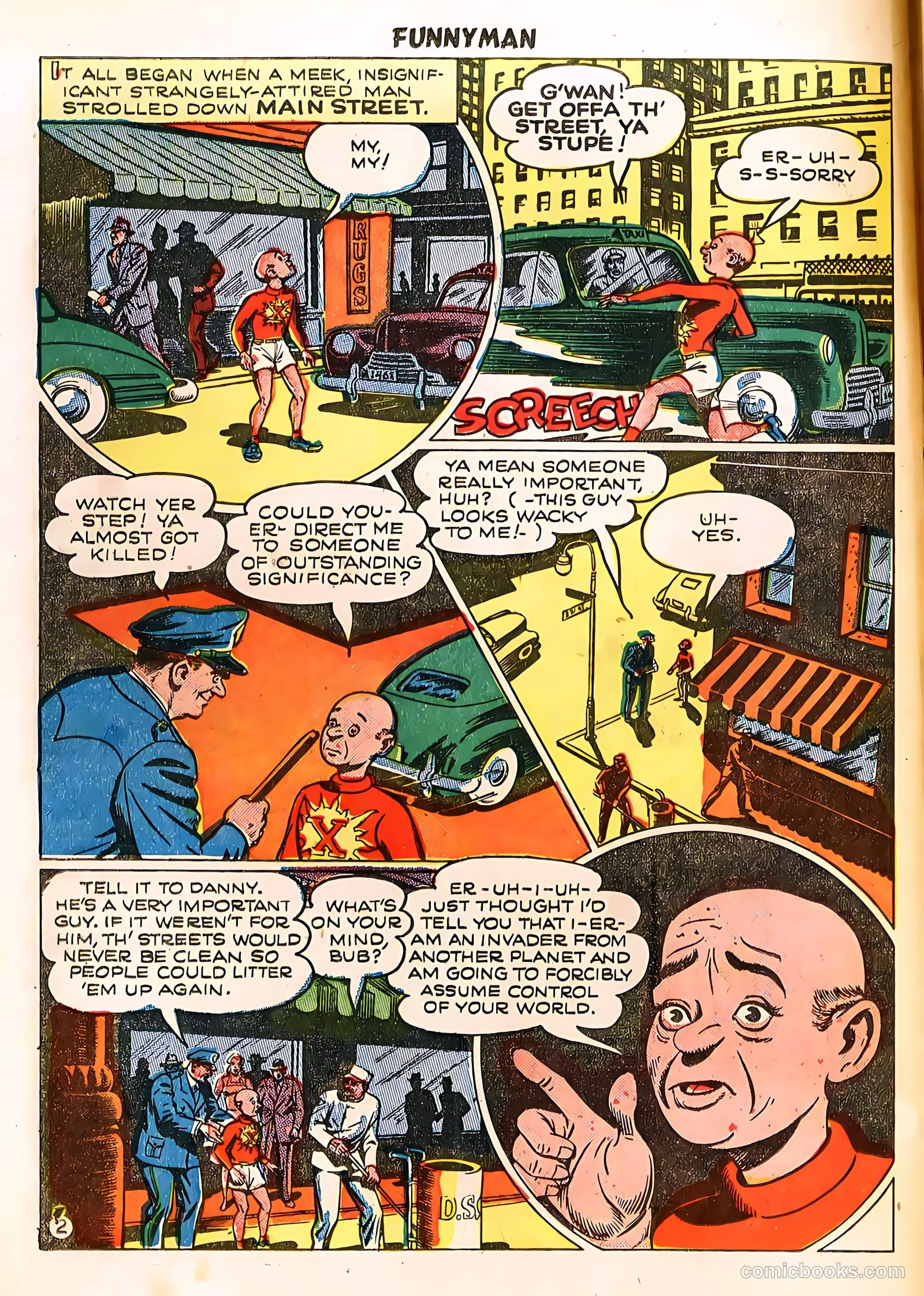 Funnyman #3 (1948) — page 4 of 36