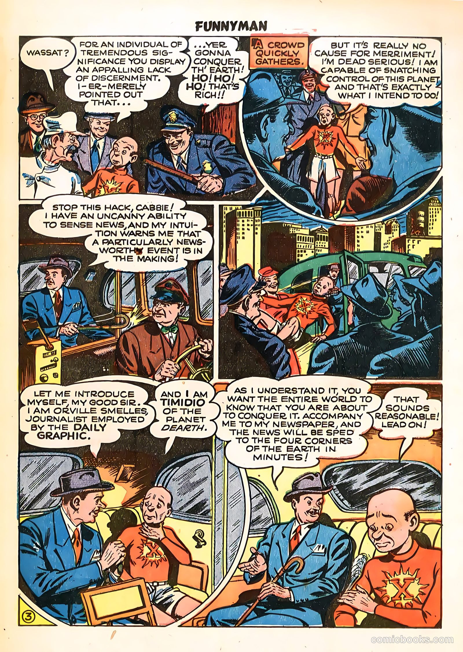 Funnyman #3 (1948) — page 5 of 36