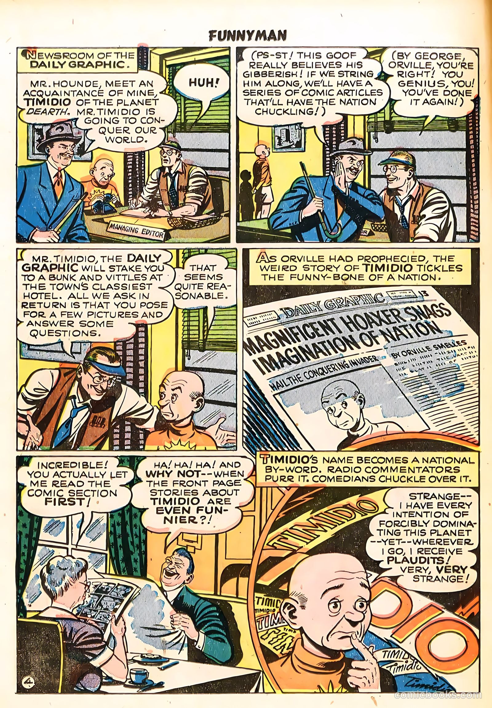 Funnyman #3 (1948) — page 6 of 36