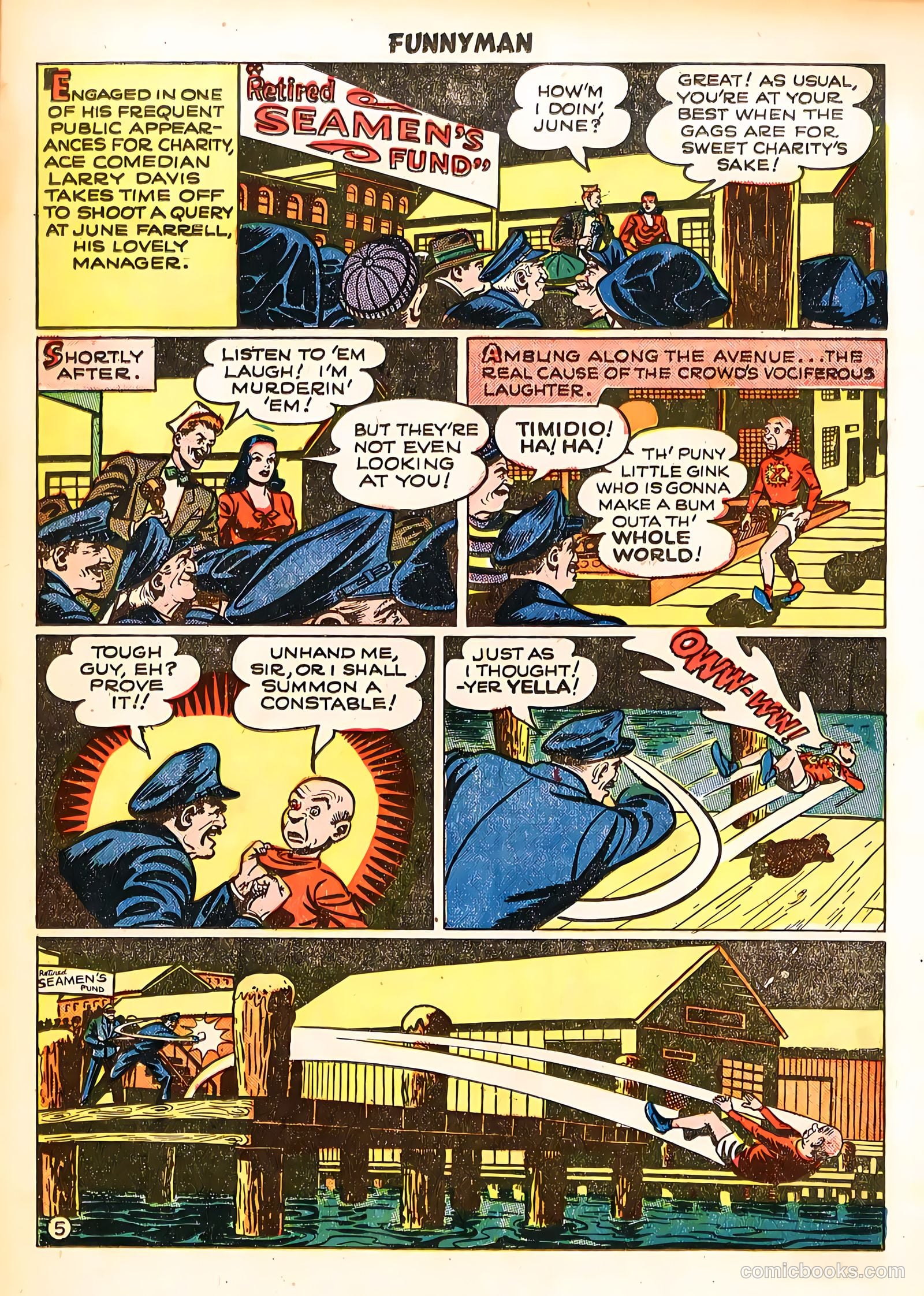 Funnyman #3 (1948) — page 7 of 36