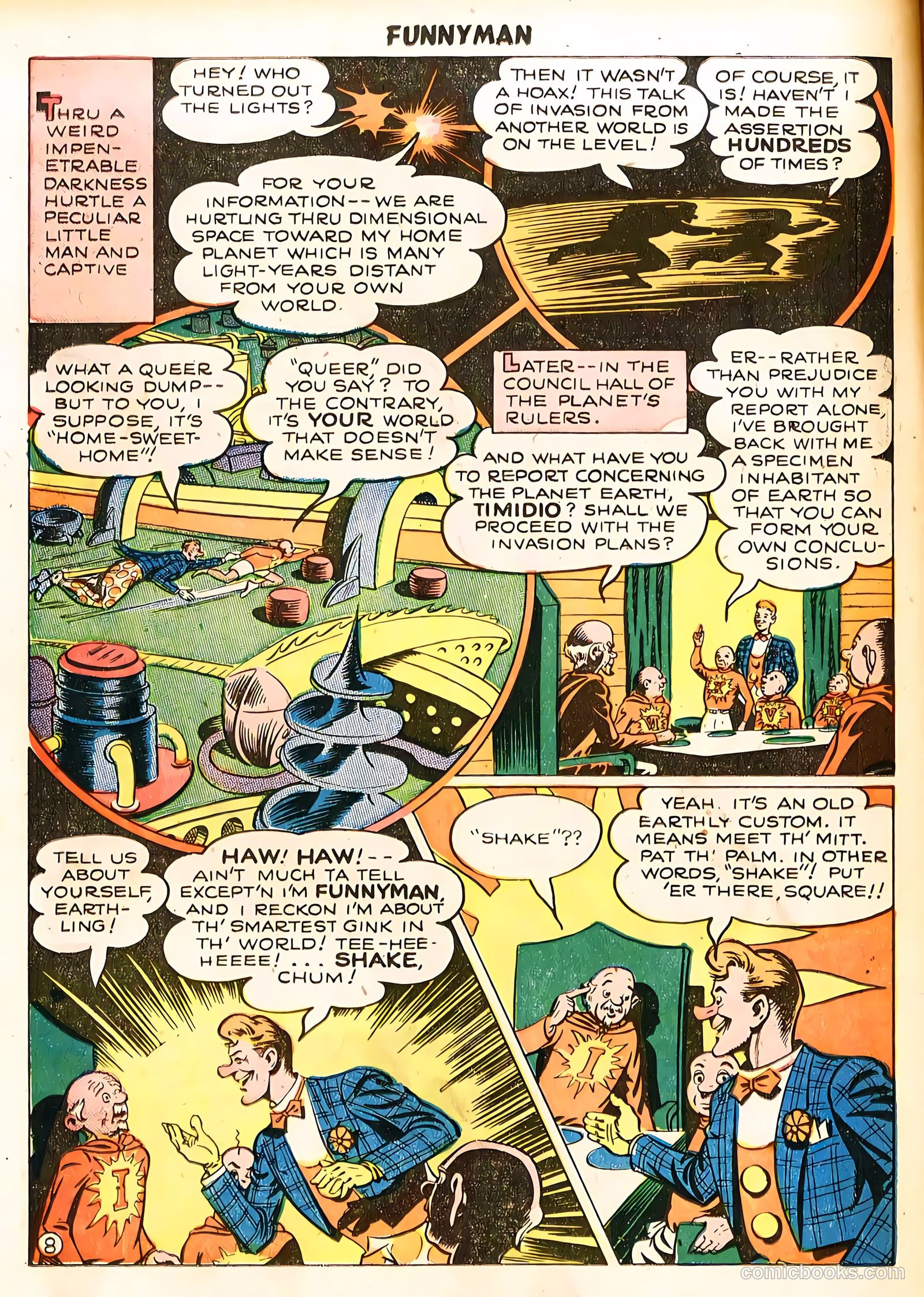 Funnyman #3 (1948) — page 10 of 36