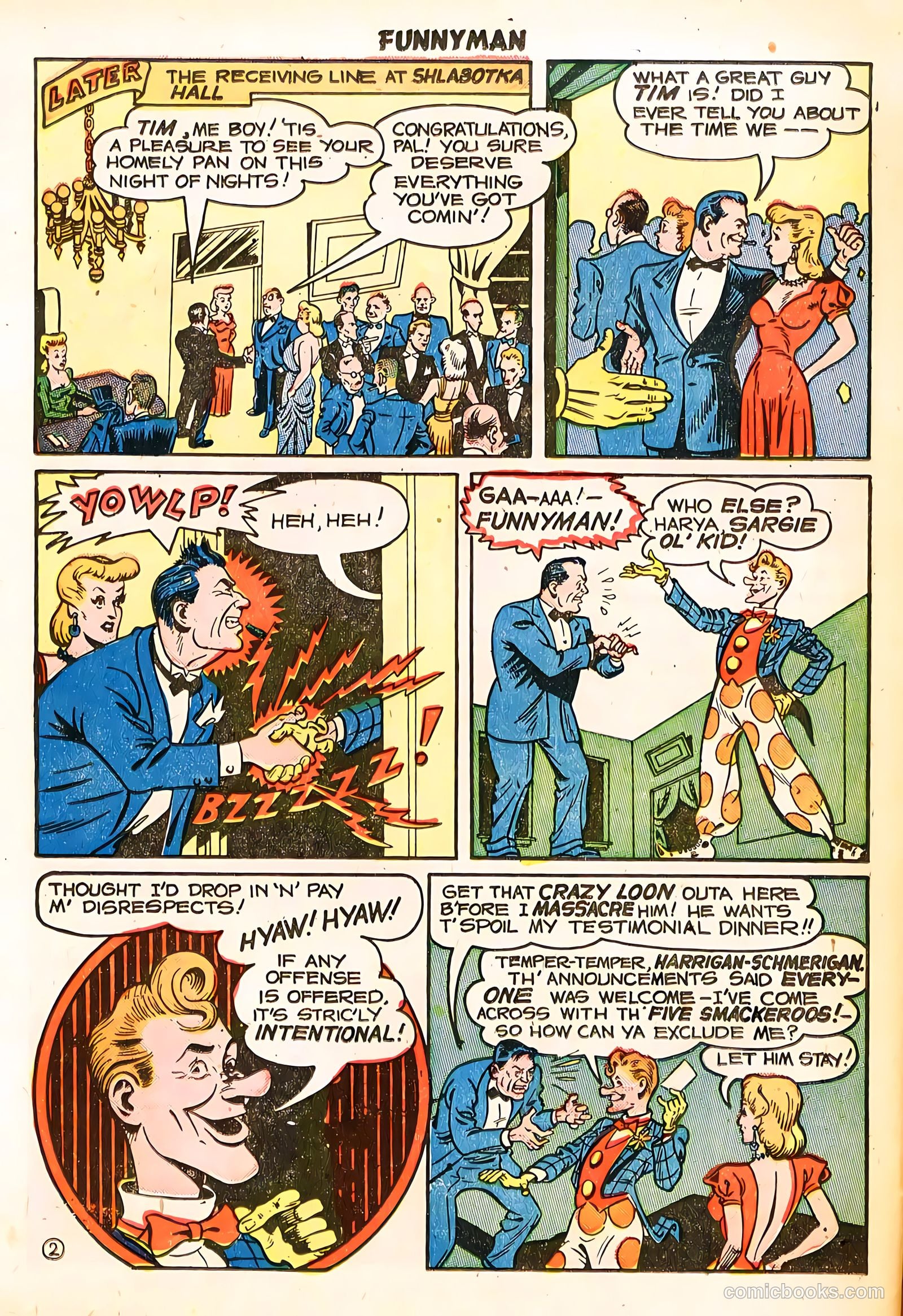 Funnyman #3 (1948) — page 30 of 36