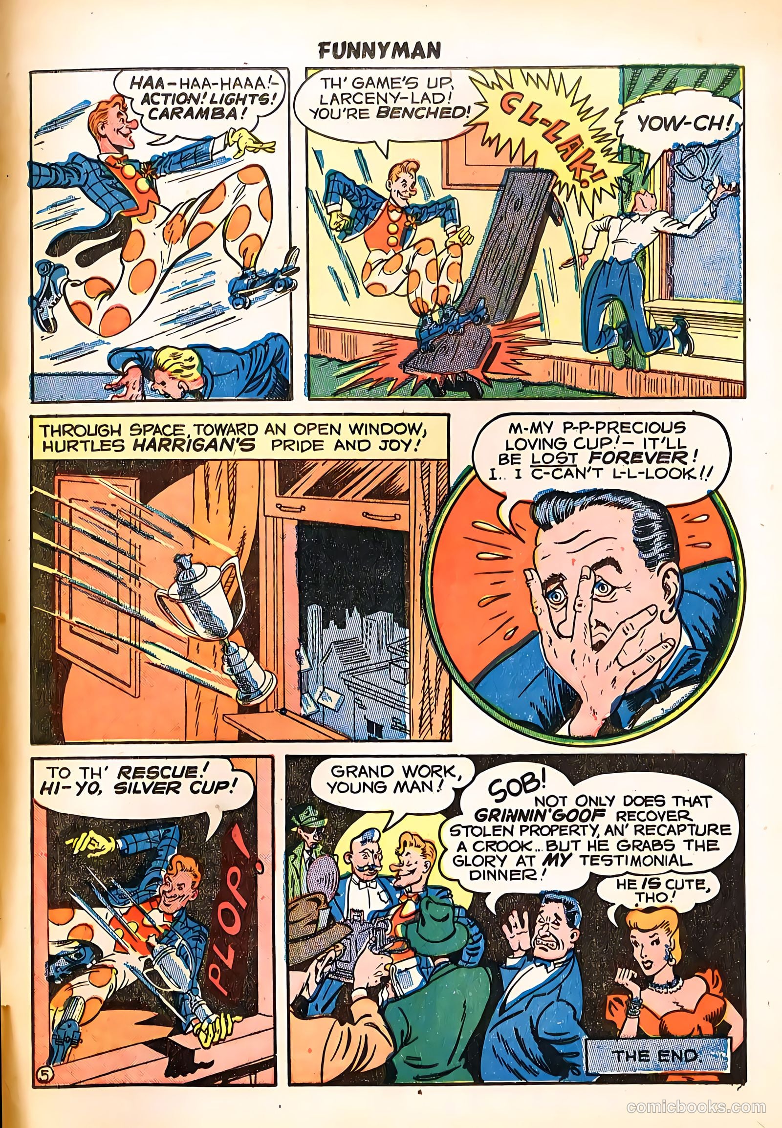 Funnyman #3 (1948) — page 33 of 36