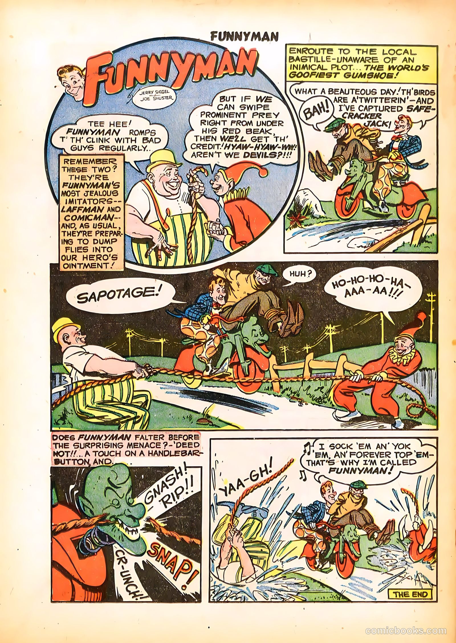 Funnyman #3 (1948) — page 34 of 36