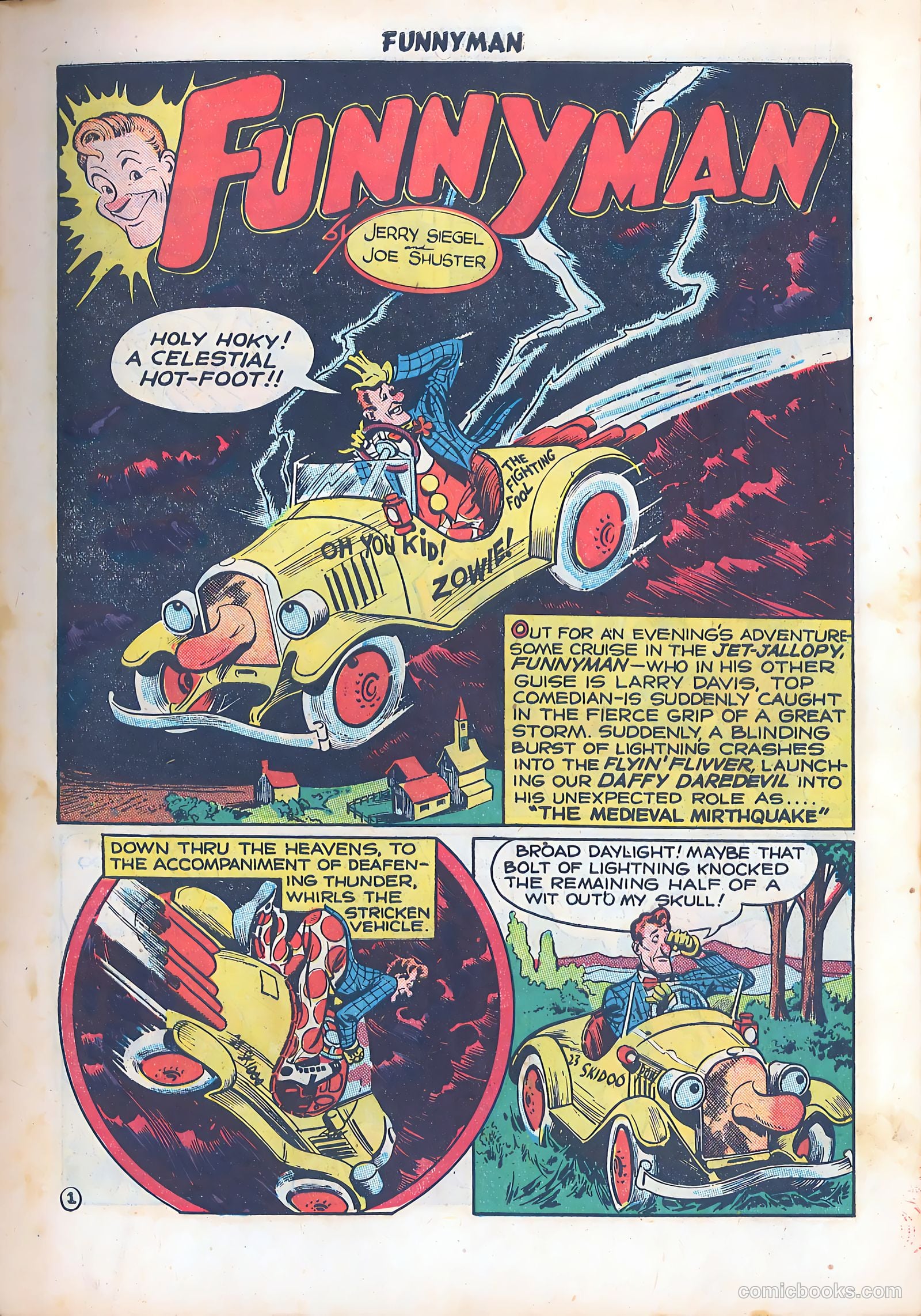 Funnyman #4 (1948) — page 3 of 36