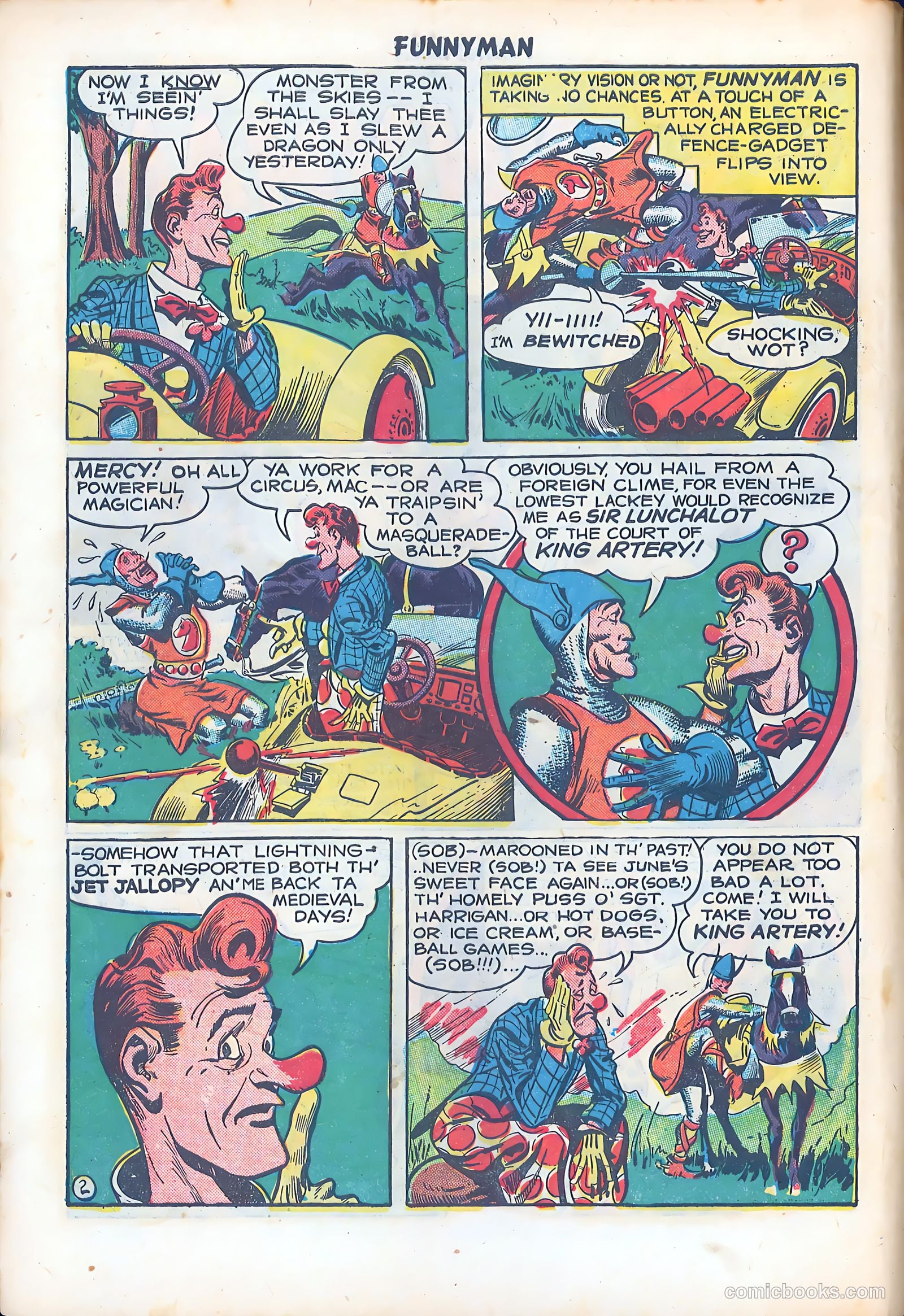 Funnyman #4 (1948) — page 4 of 36