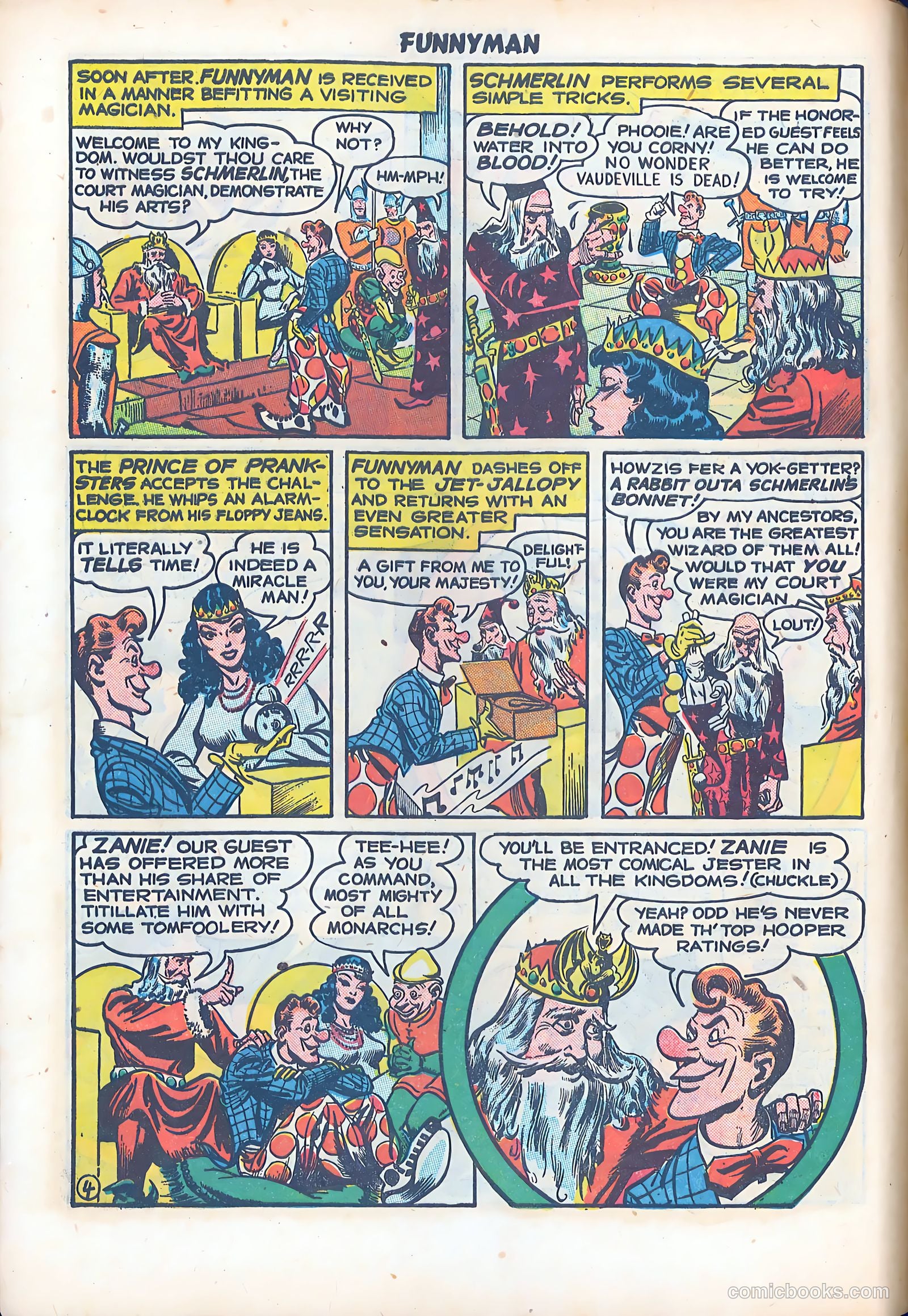 Funnyman #4 (1948) — page 6 of 36