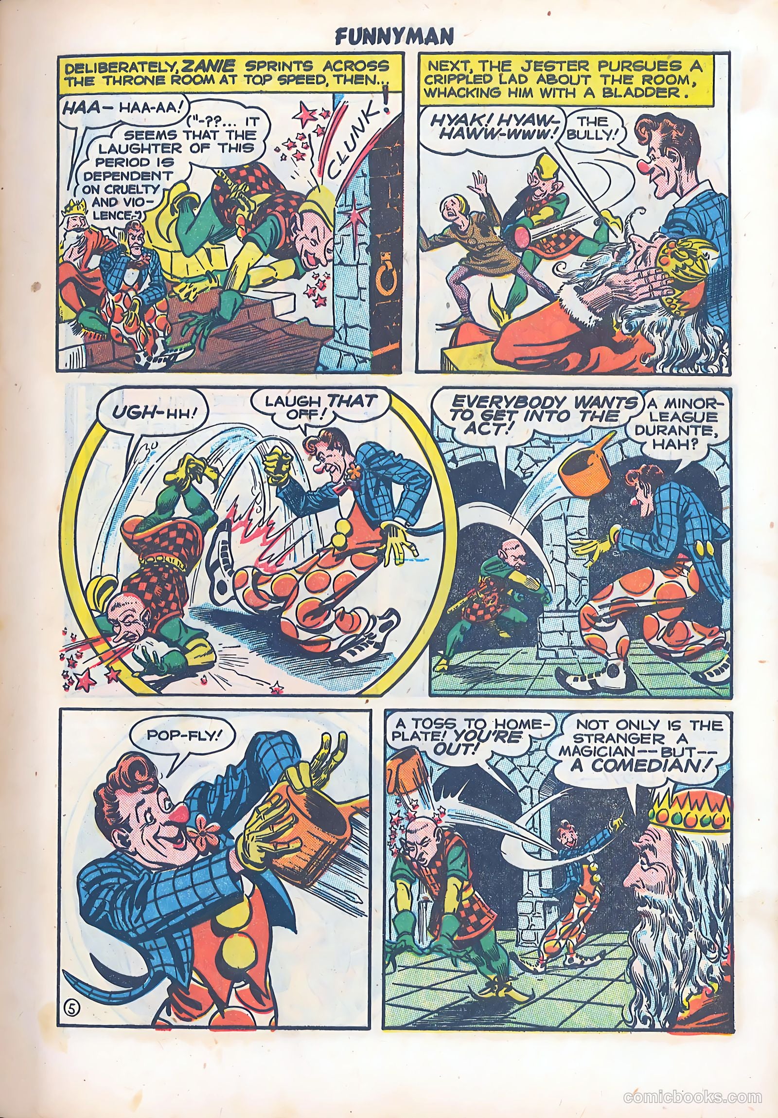 Funnyman #4 (1948) — page 7 of 36