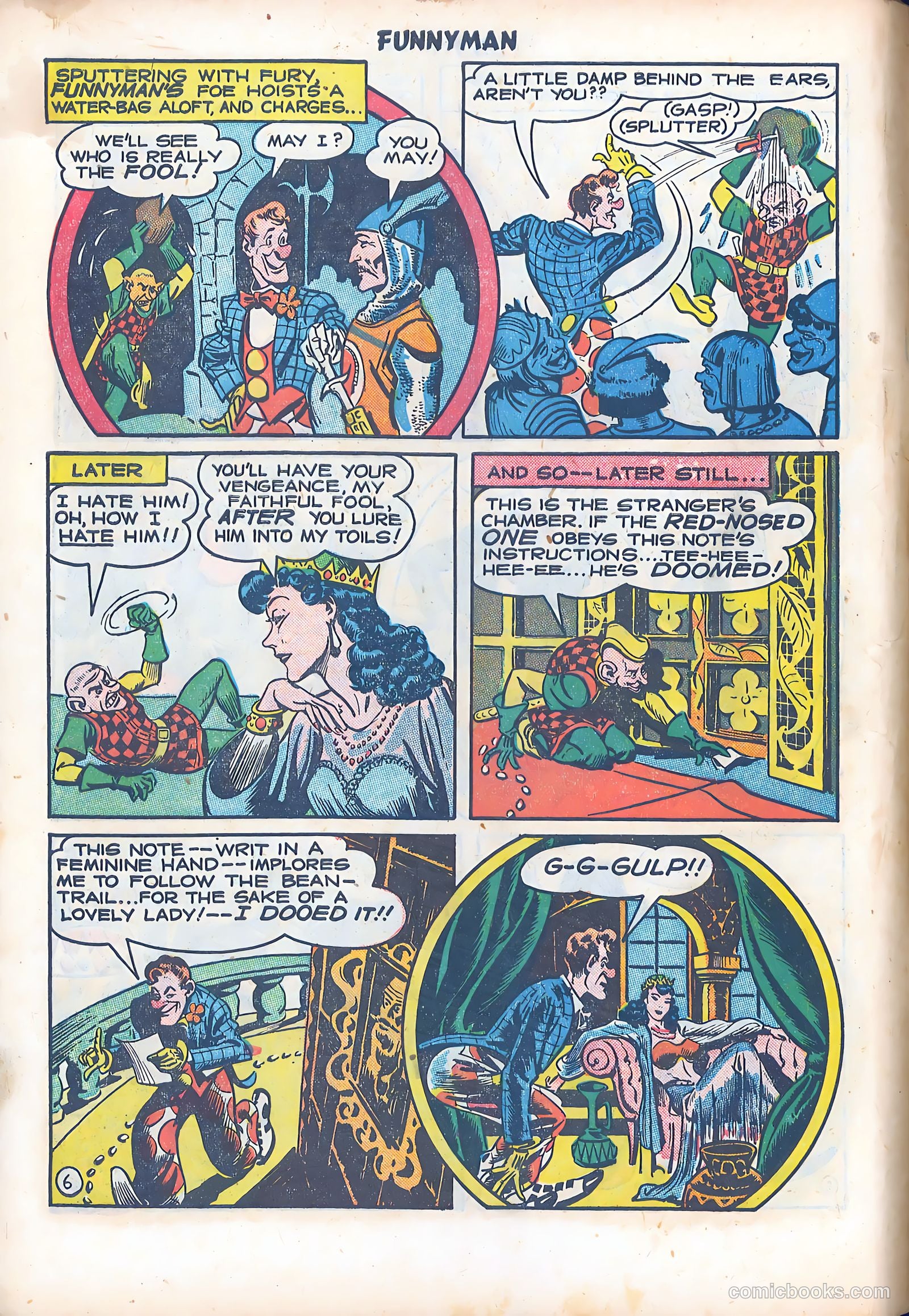 Funnyman #4 (1948) — page 8 of 36