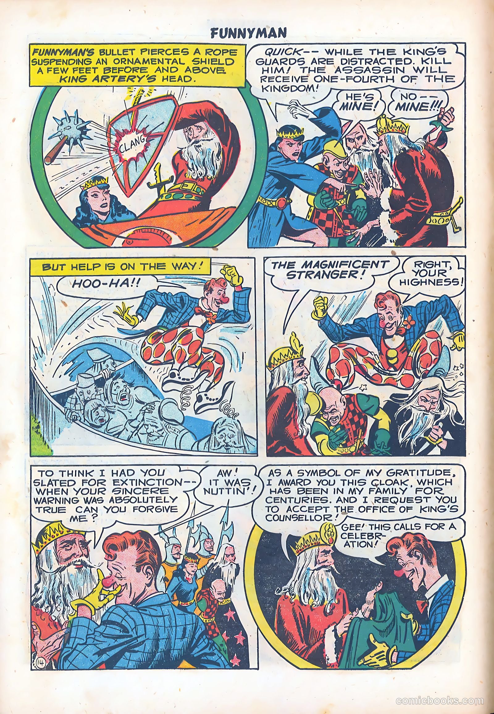 Funnyman #4 (1948) — page 16 of 36