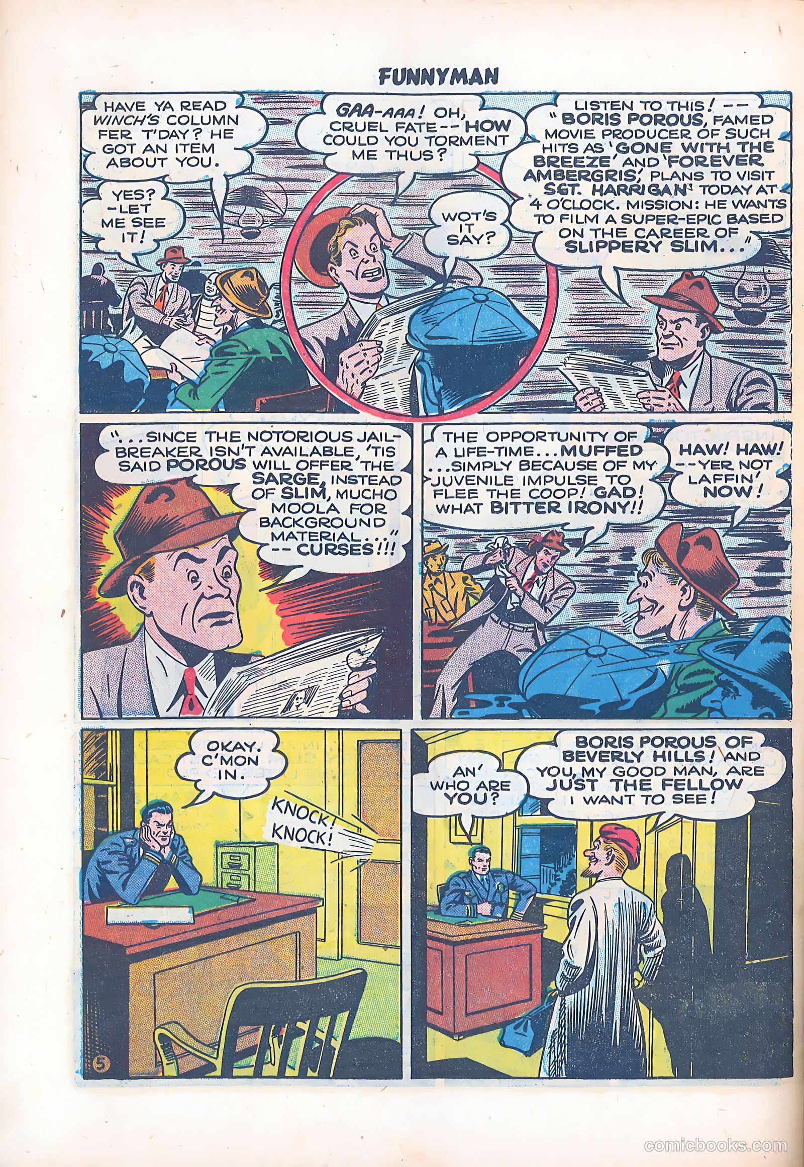 Funnyman #4 (1948) — page 22 of 36