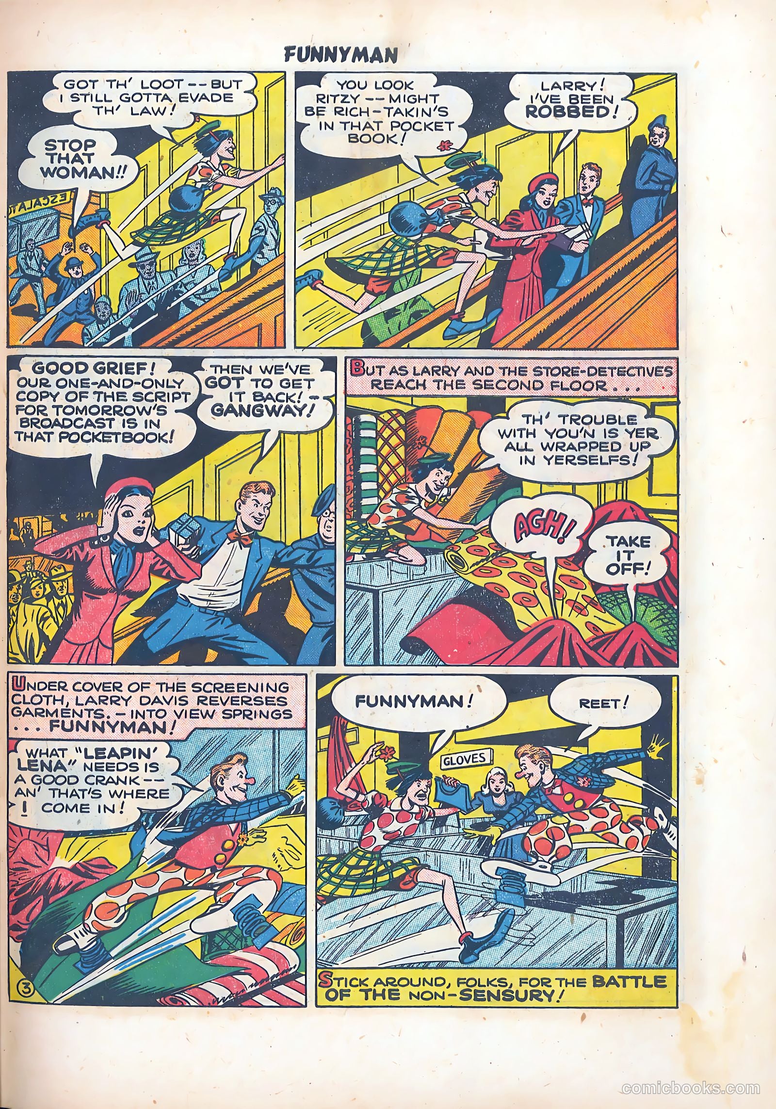 Funnyman #4 (1948) — page 29 of 36