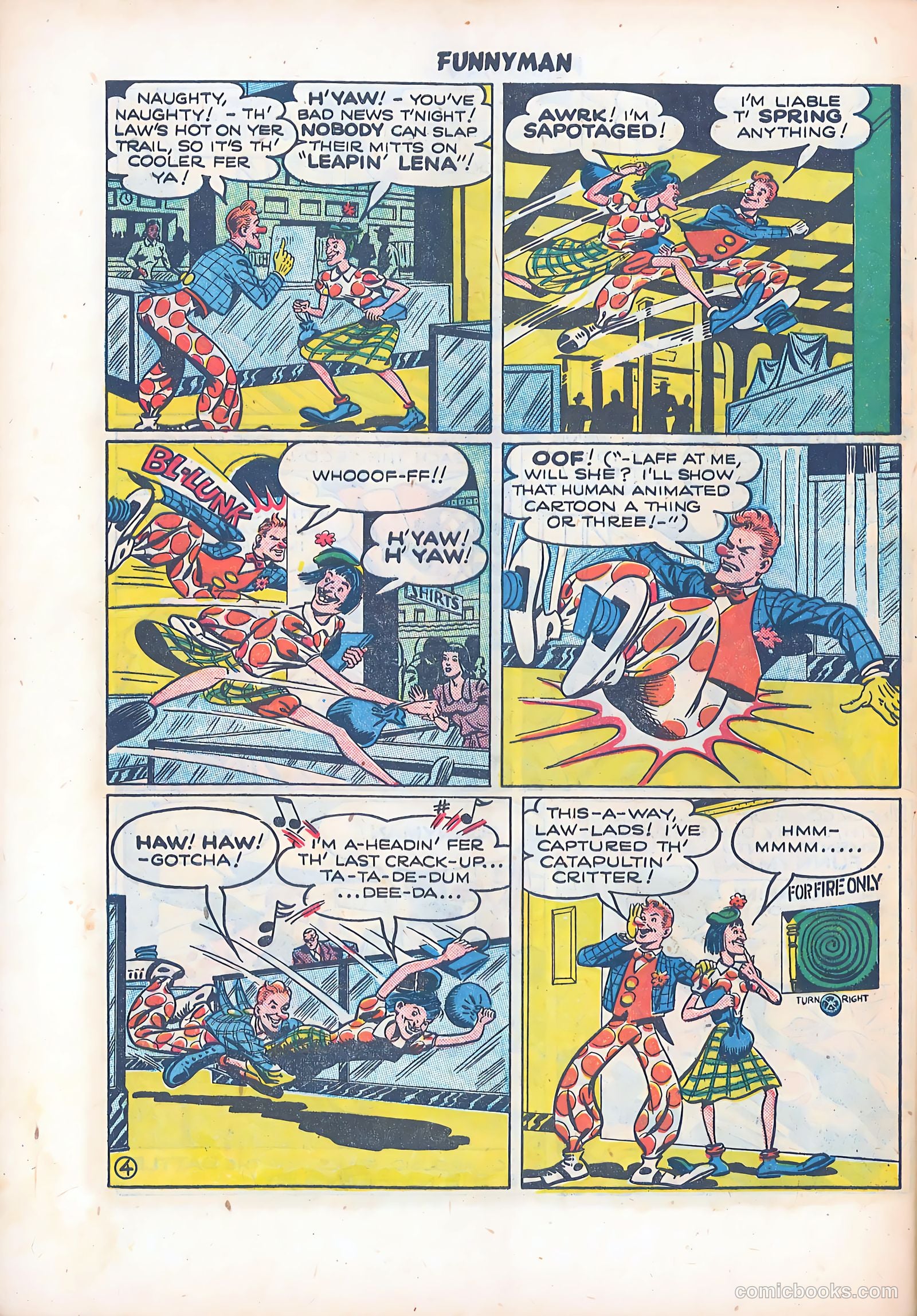 Funnyman #4 (1948) — page 30 of 36