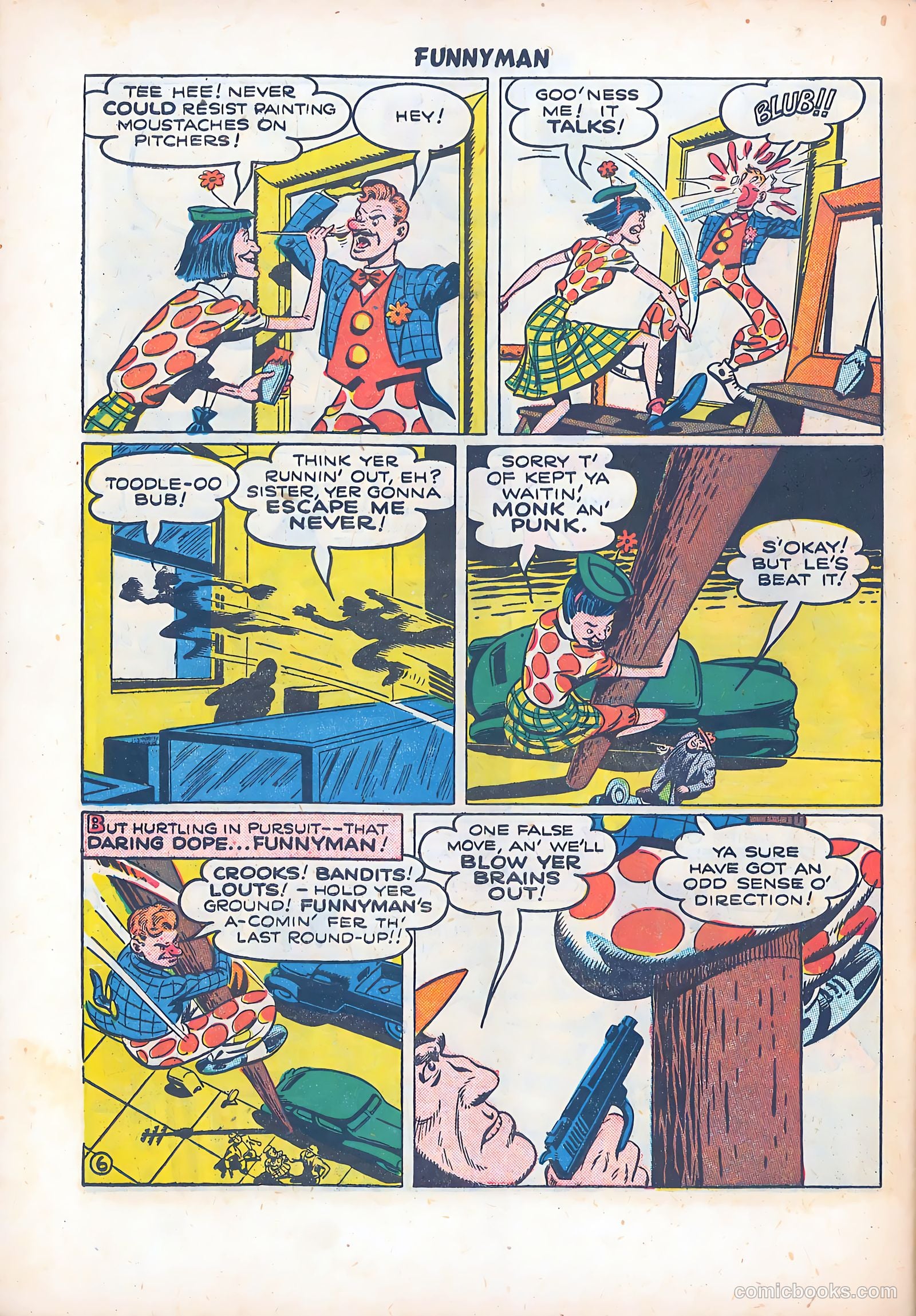 Funnyman #4 (1948) — page 32 of 36