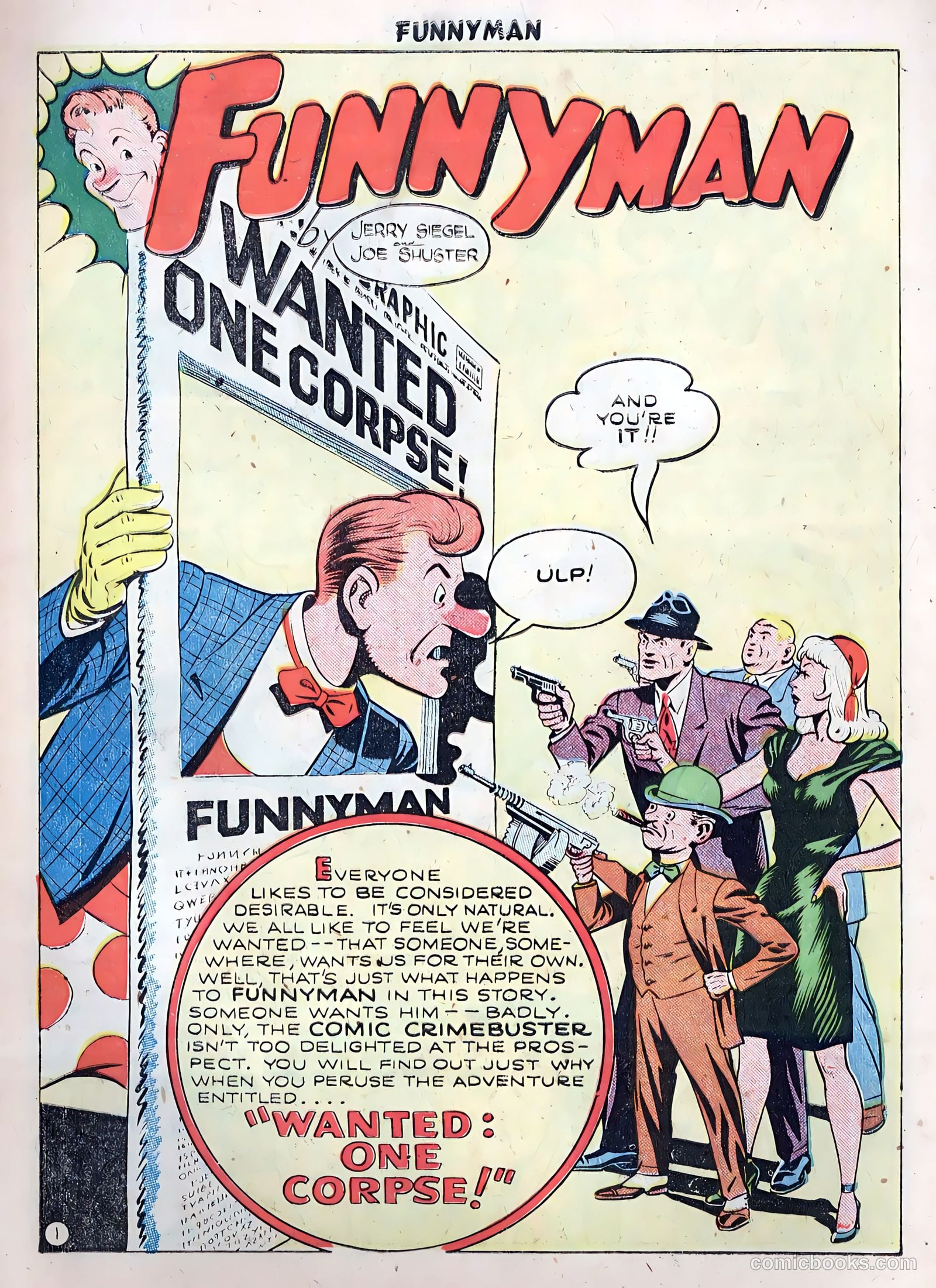Funnyman #5 (1948) — page 3 of 36