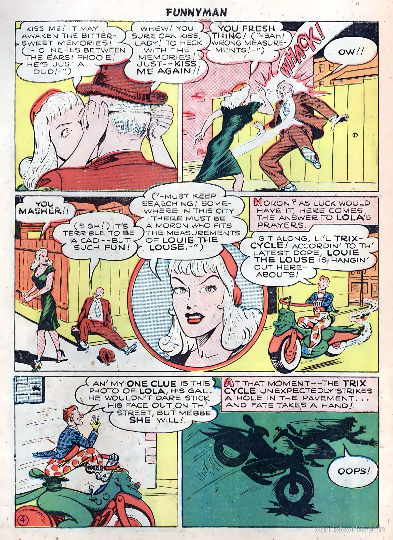 Funnyman #5 (1948) — page 6 of 36