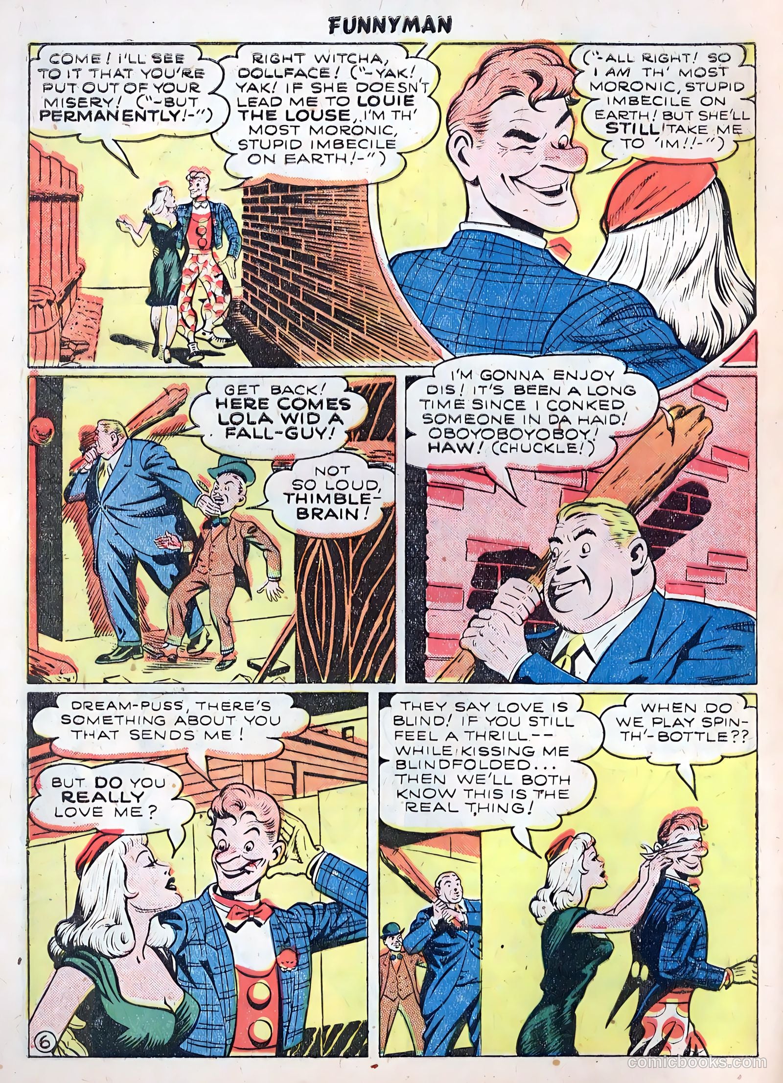 Funnyman #5 (1948) — page 8 of 36