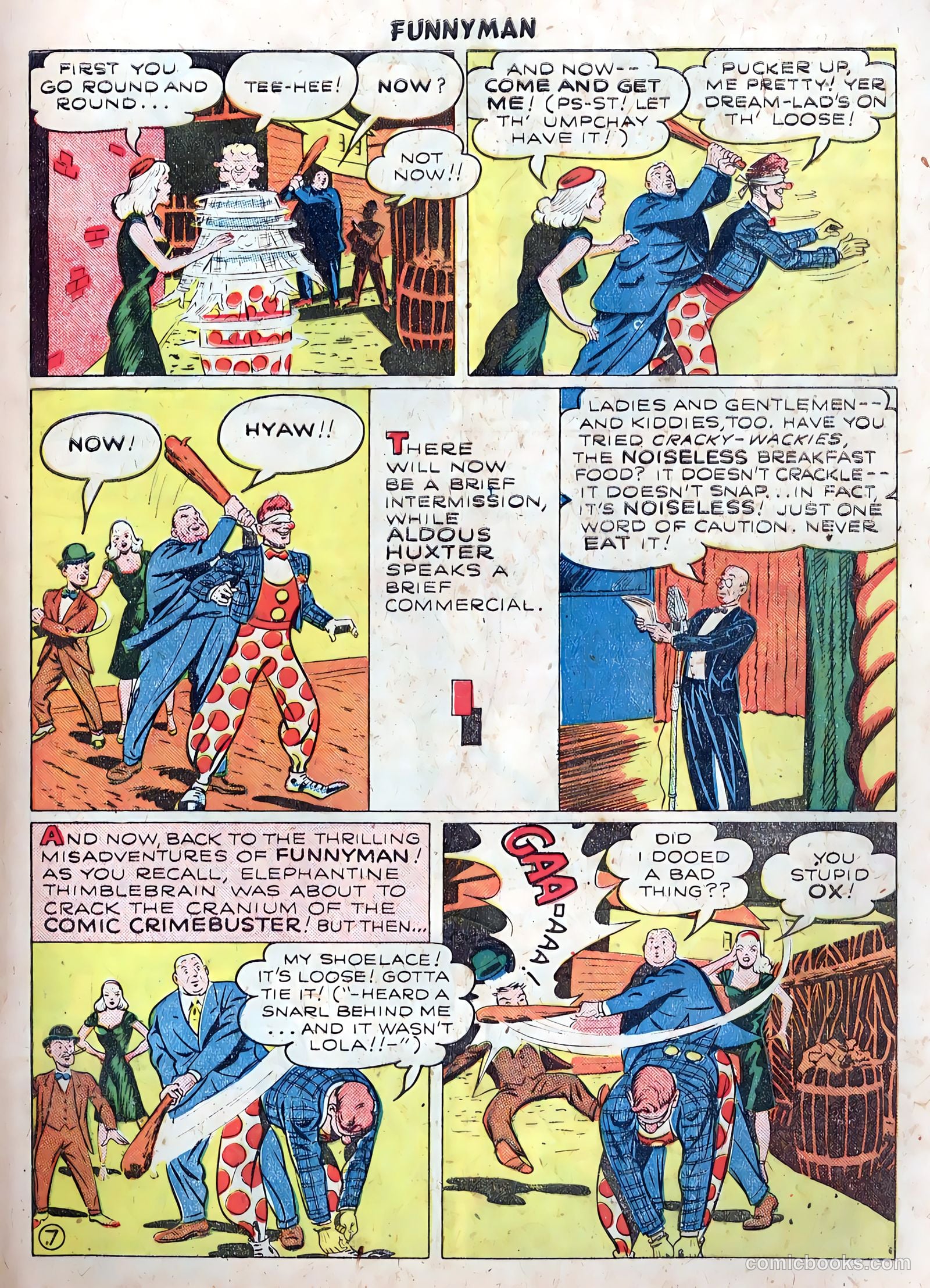 Funnyman #5 (1948) — page 9 of 36