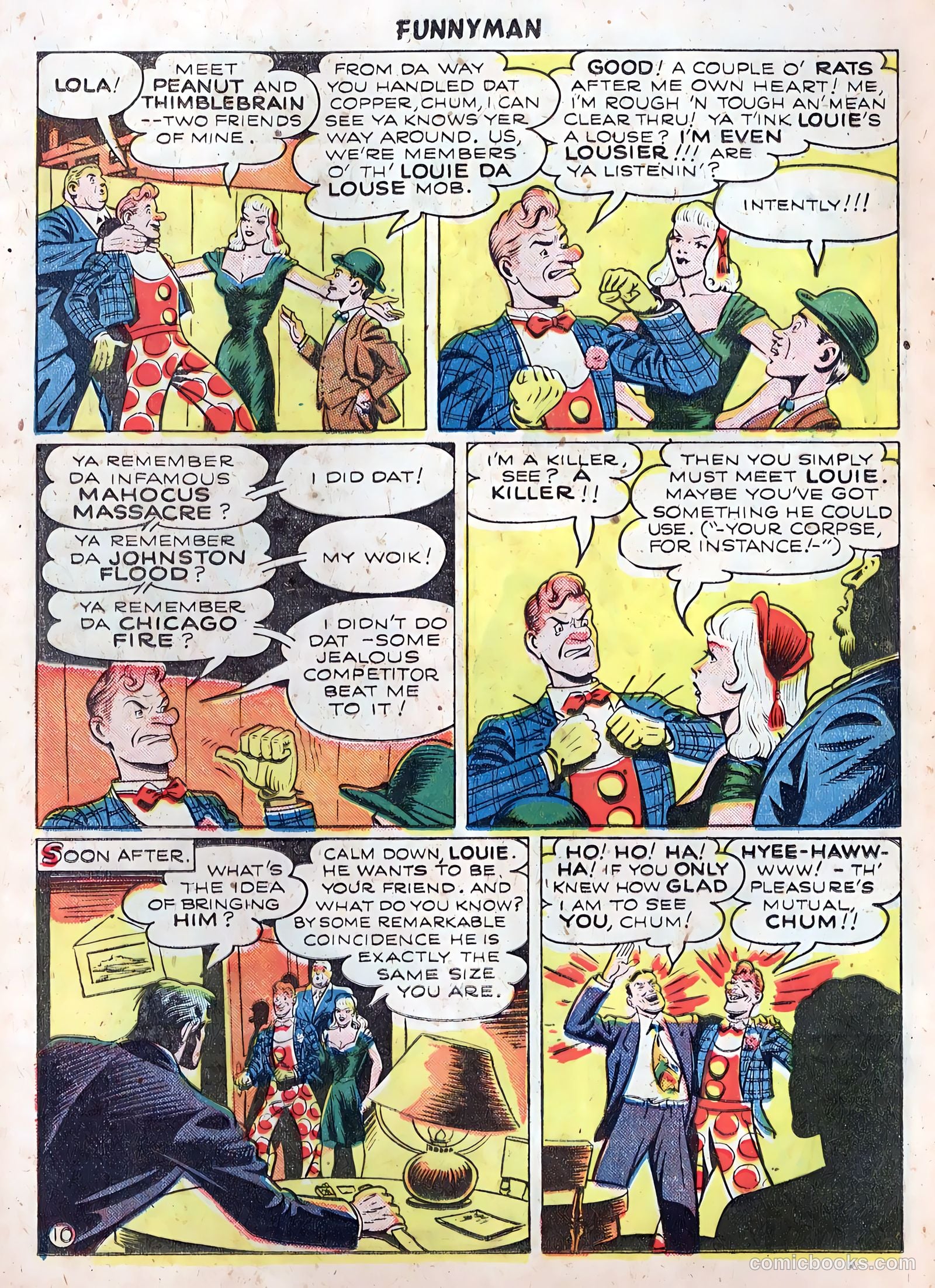 Funnyman #5 (1948) — page 12 of 36