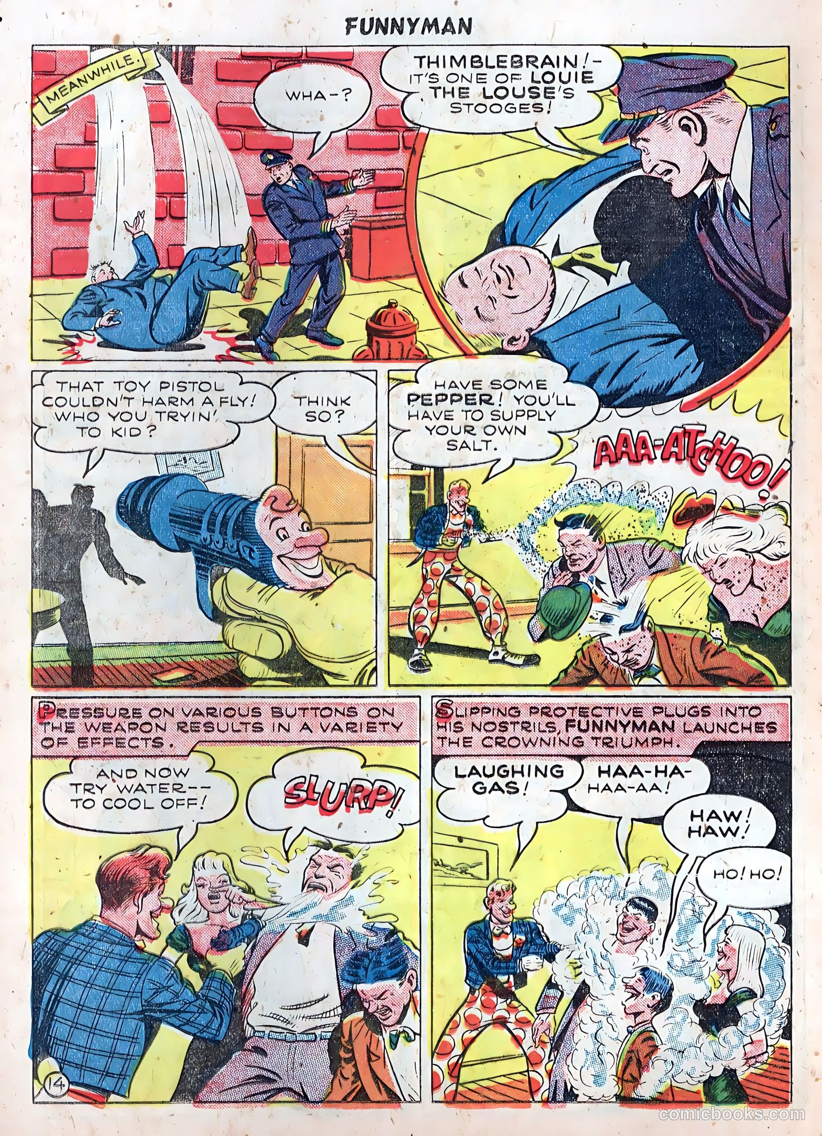 Funnyman #5 (1948) — page 16 of 36