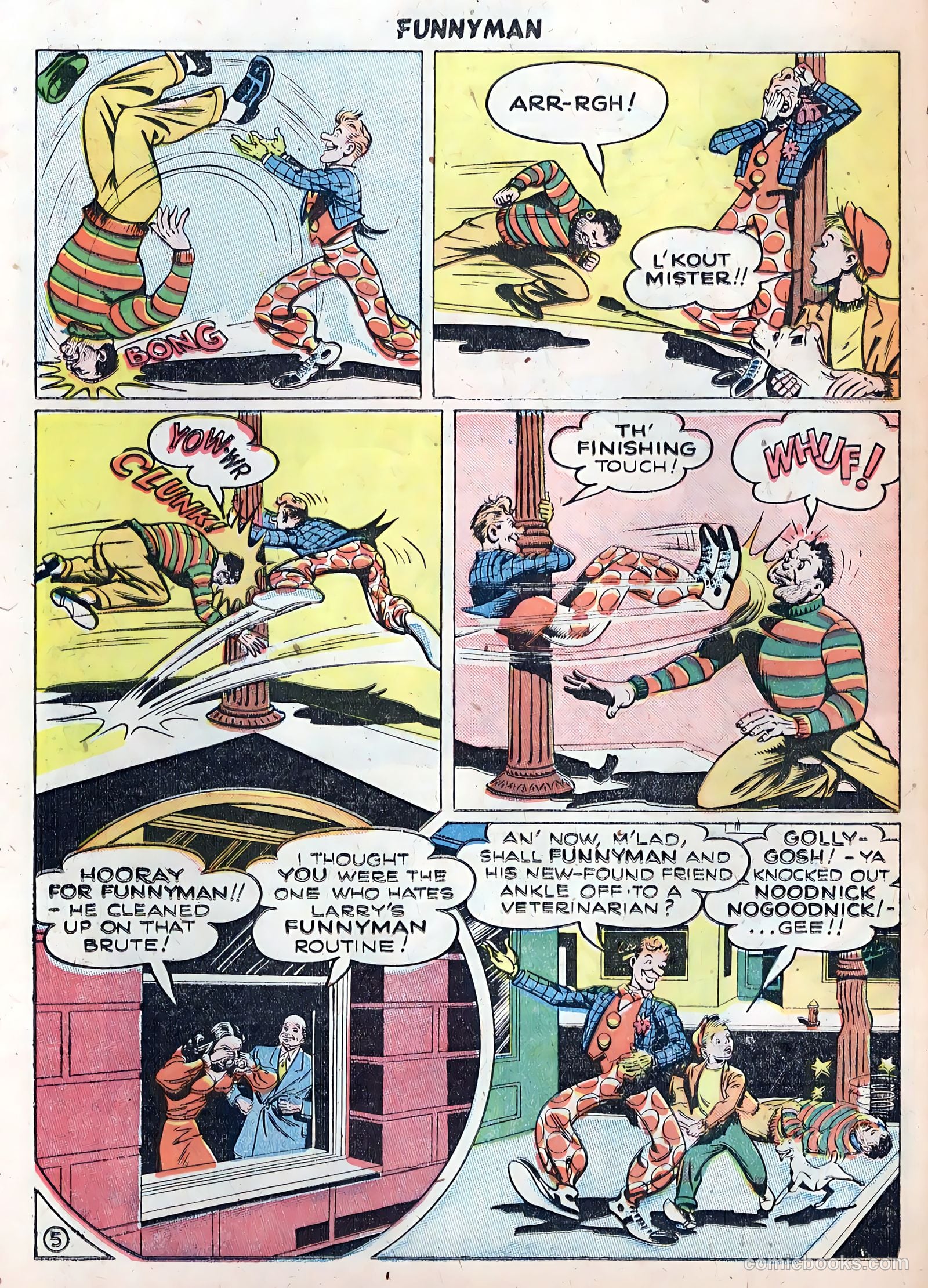 Funnyman #5 (1948) — page 22 of 36