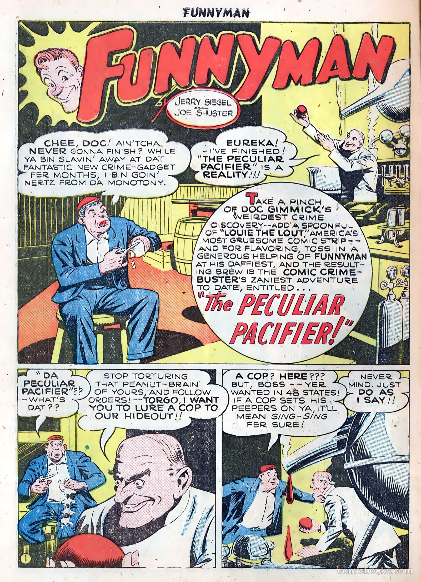 Funnyman #5 (1948) — page 28 of 36