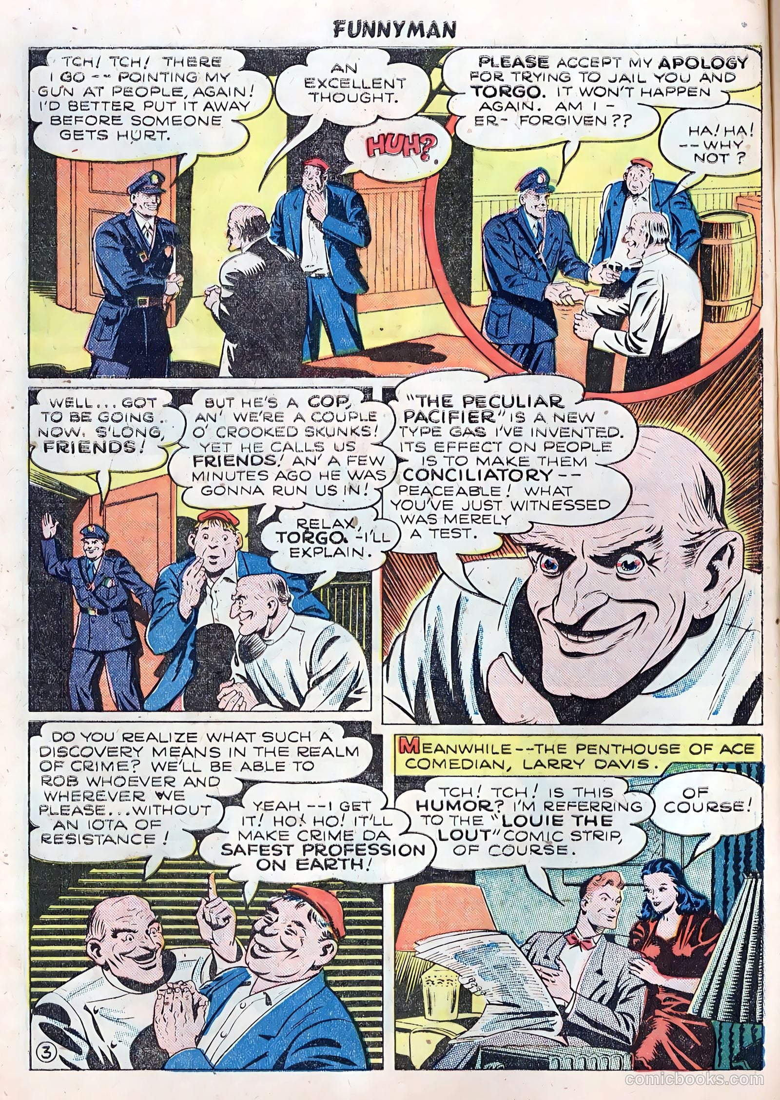 Funnyman #5 (1948) — page 30 of 36