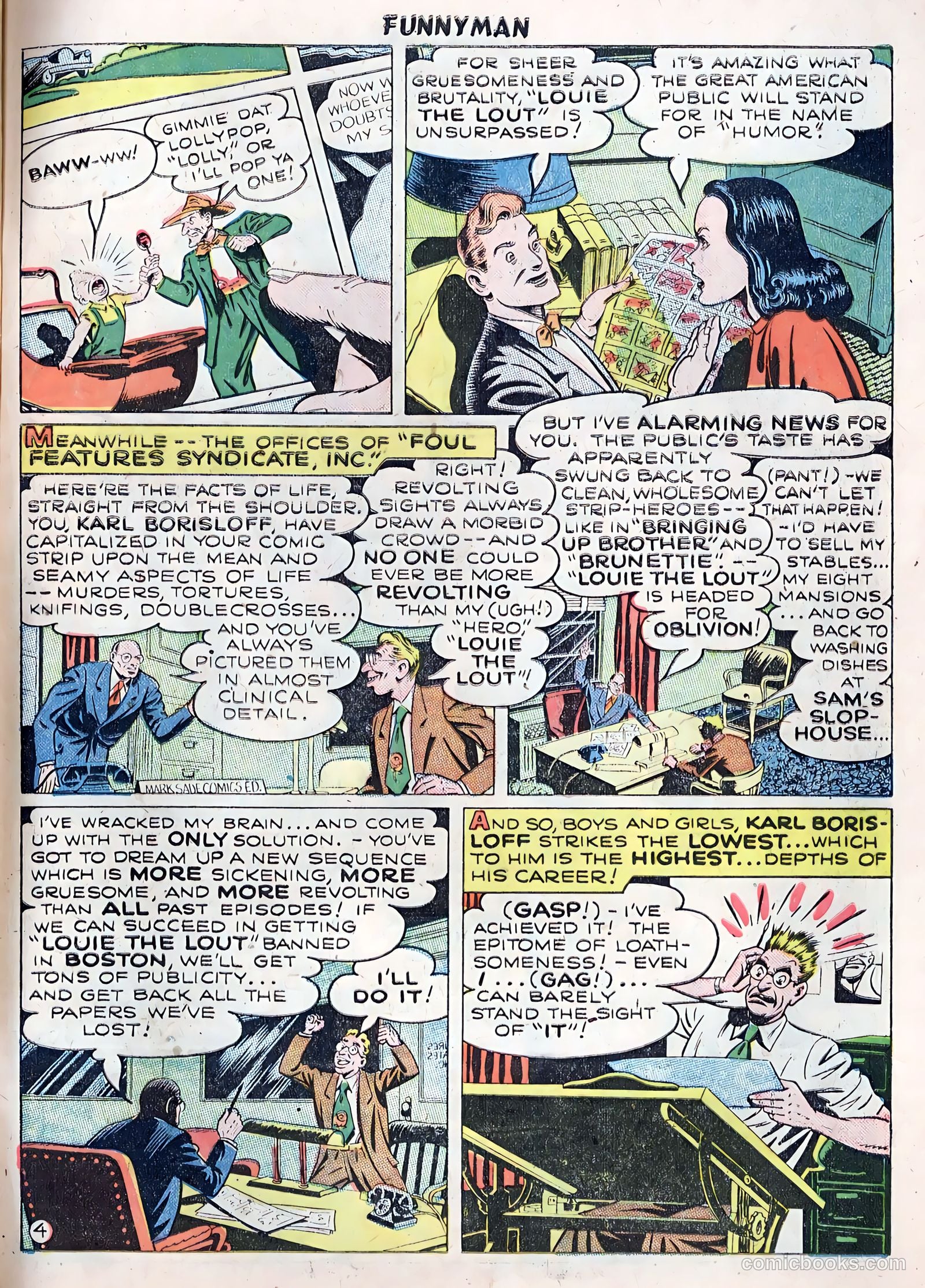 Funnyman #5 (1948) — page 31 of 36