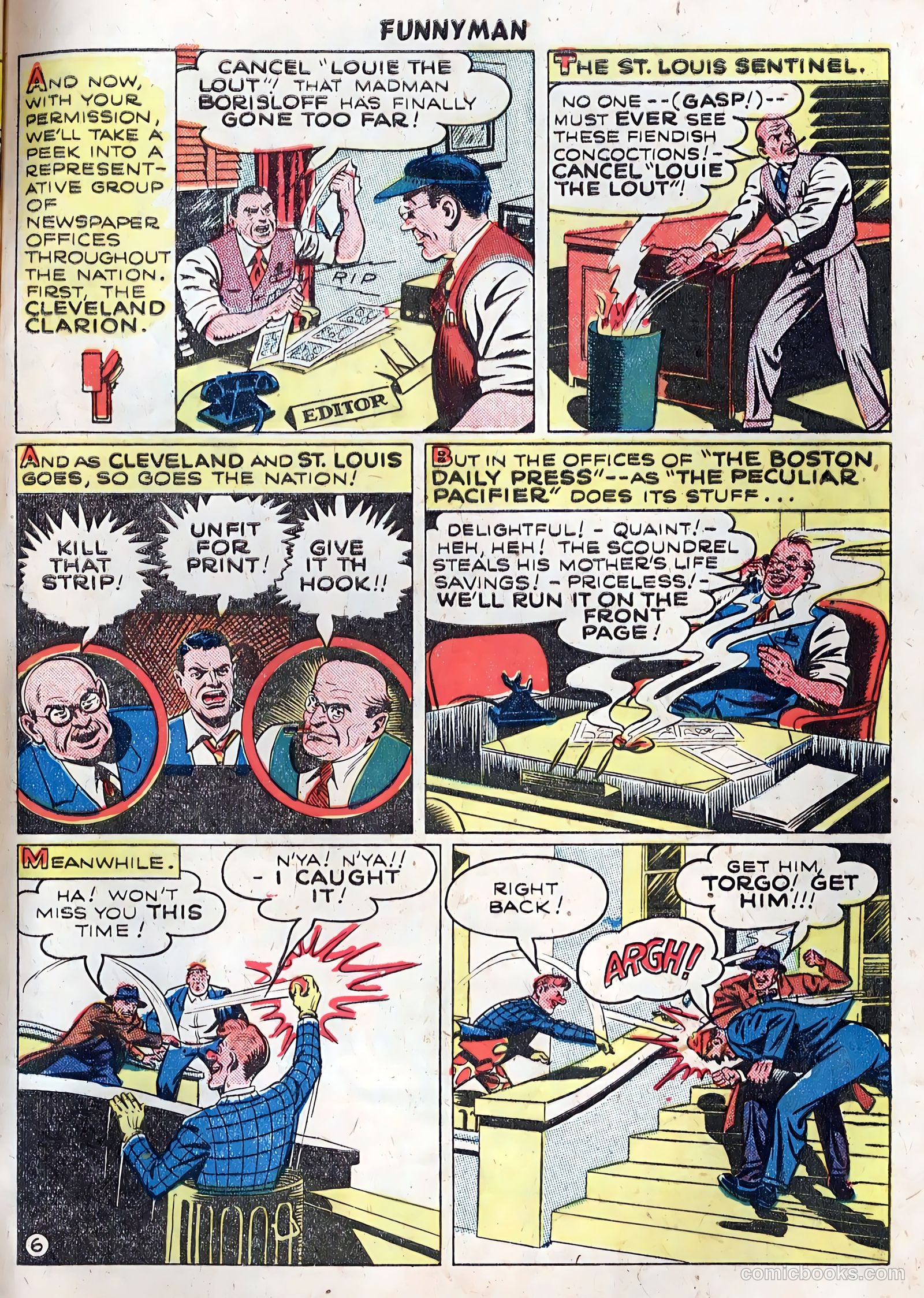Funnyman #5 (1948) — page 33 of 36