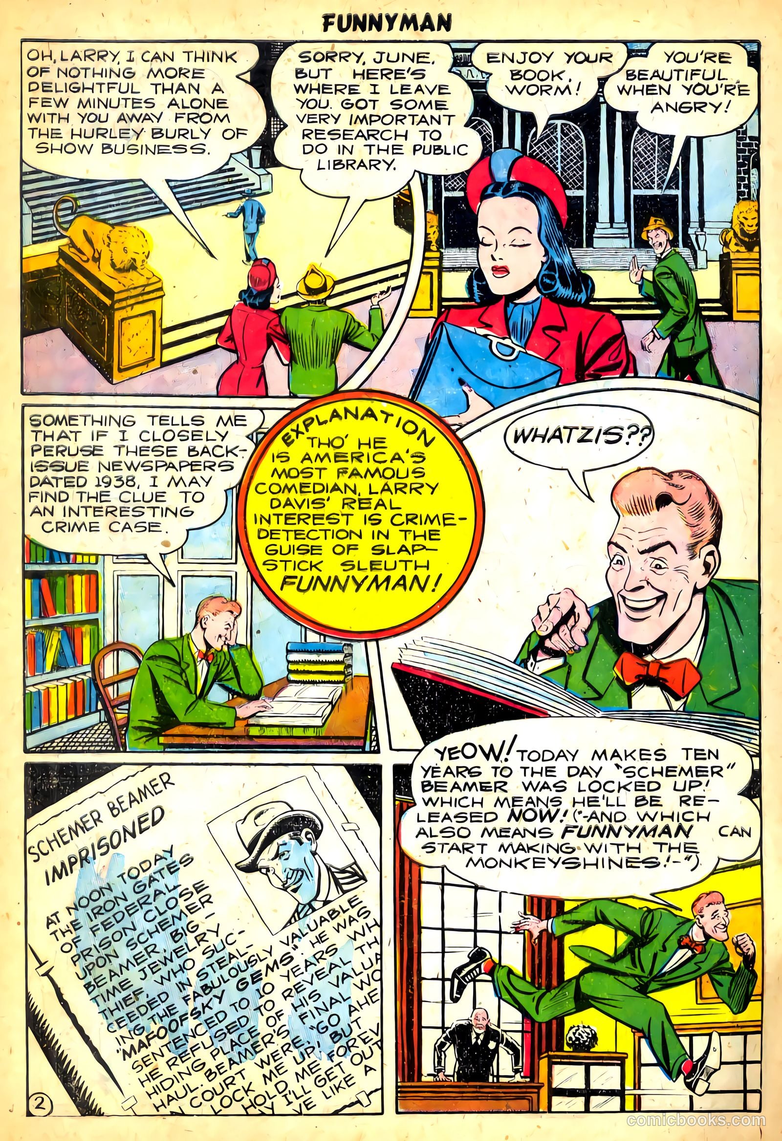 Funnyman #6 (1948) — page 4 of 36