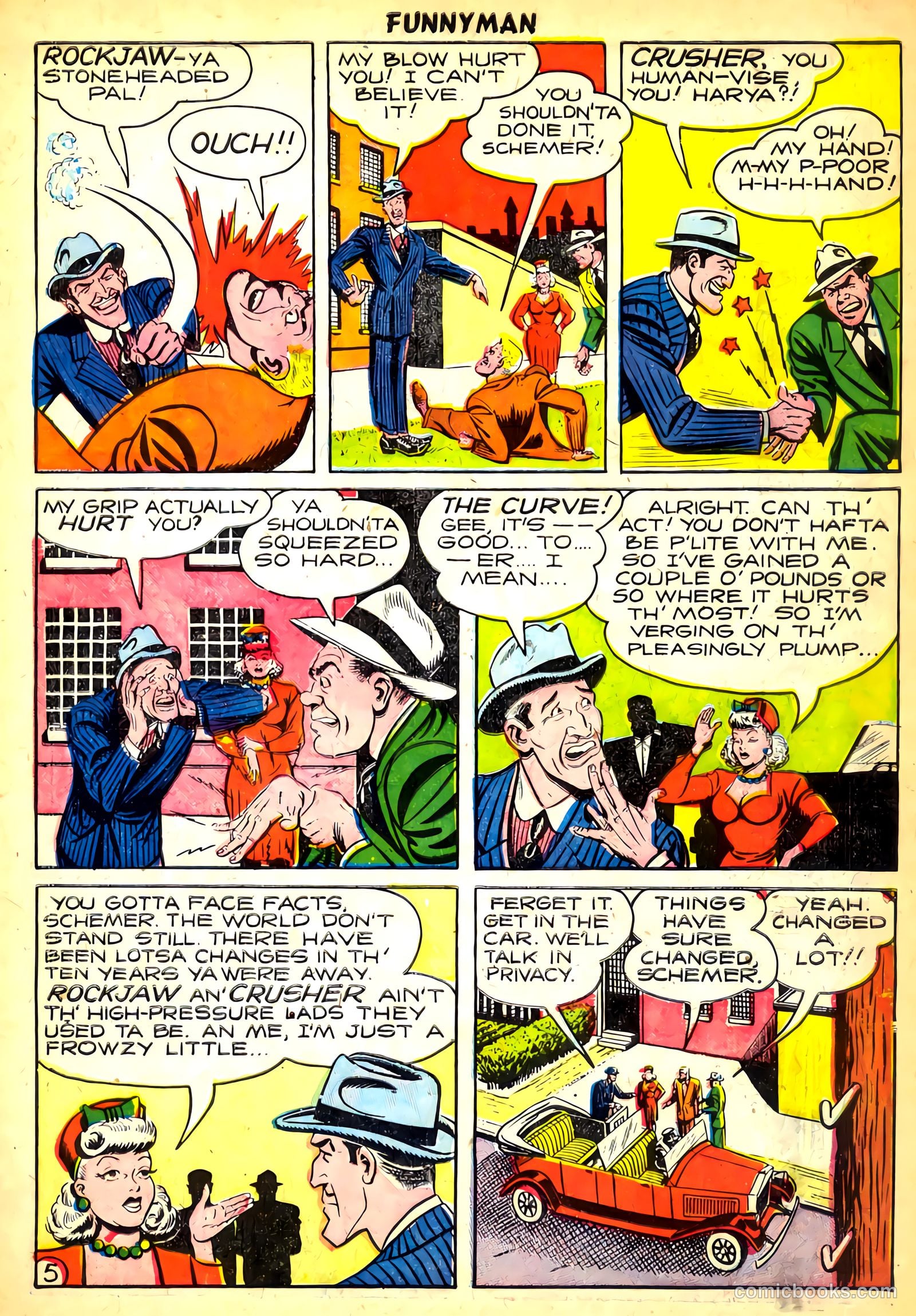 Funnyman #6 (1948) — page 7 of 36