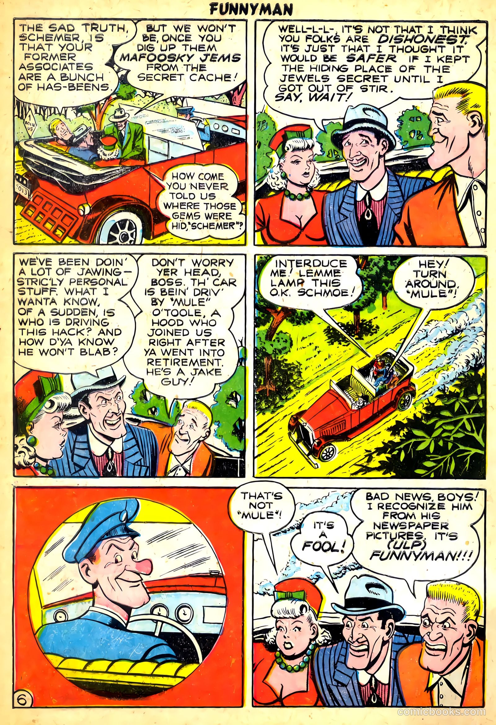 Funnyman #6 (1948) — page 8 of 36