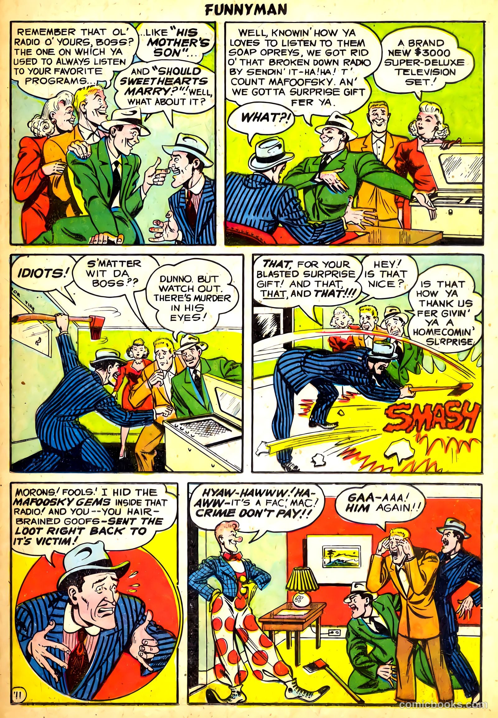 Funnyman #6 (1948) — page 25 of 36