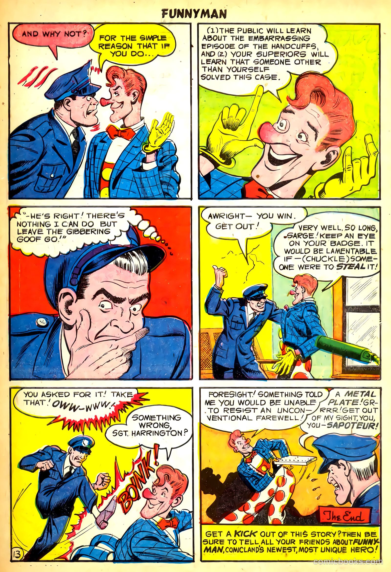 Funnyman #6 (1948) — page 27 of 36