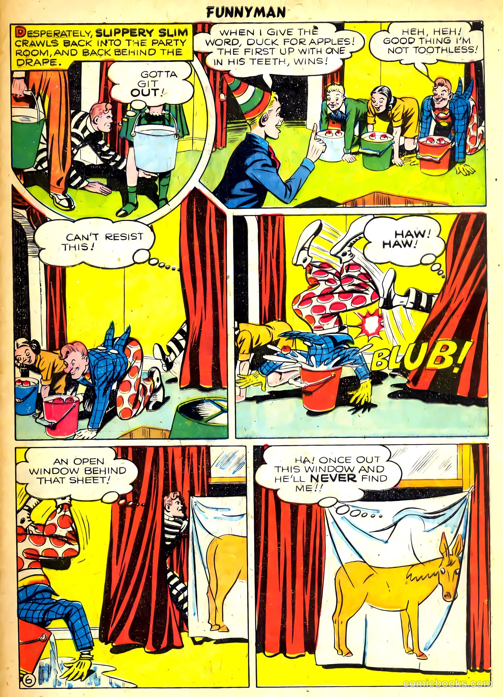 Funnyman #6 (1948) — page 33 of 36