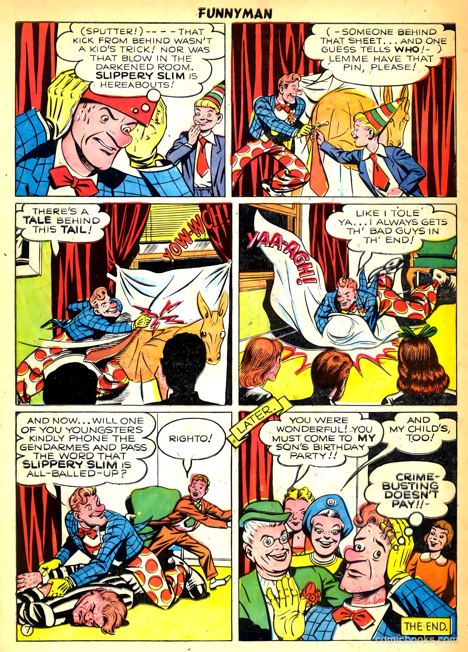 Funnyman #6 (1948) — page 34 of 36