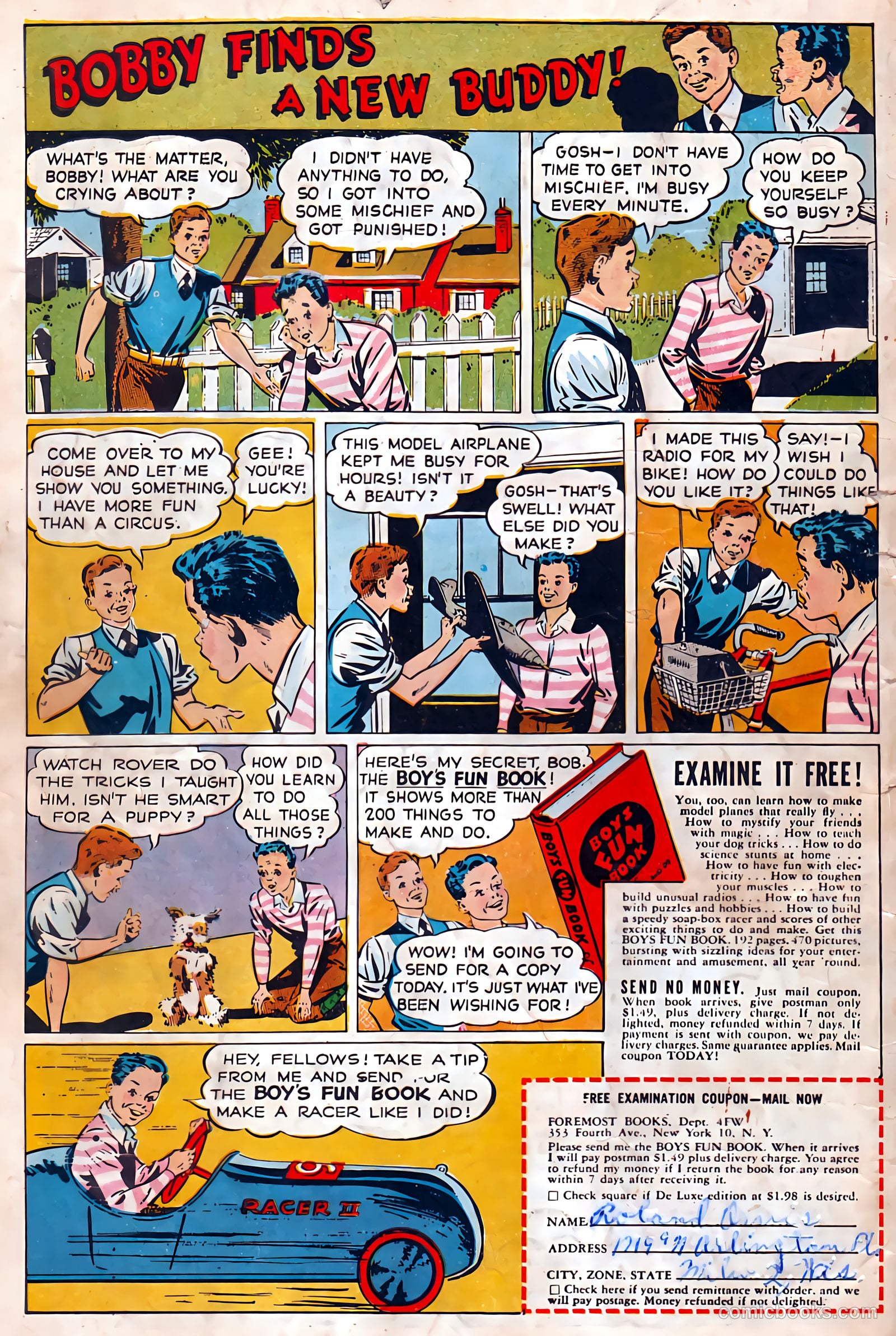 Future World Comics #1 (1946) — page 52 of 52