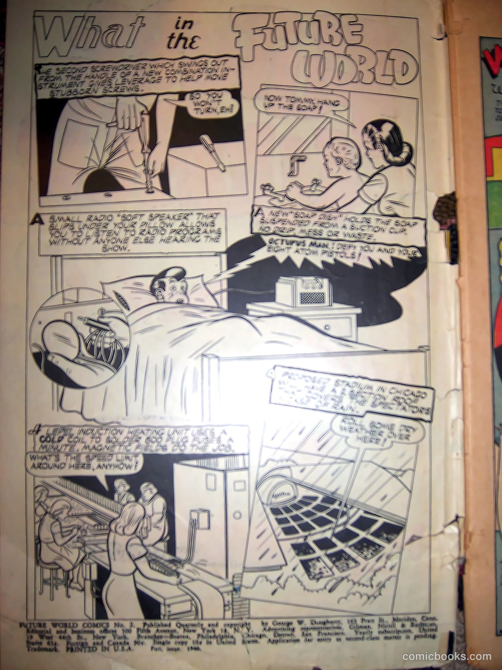 Future World Comics #2 (1946) — page 2 of 52
